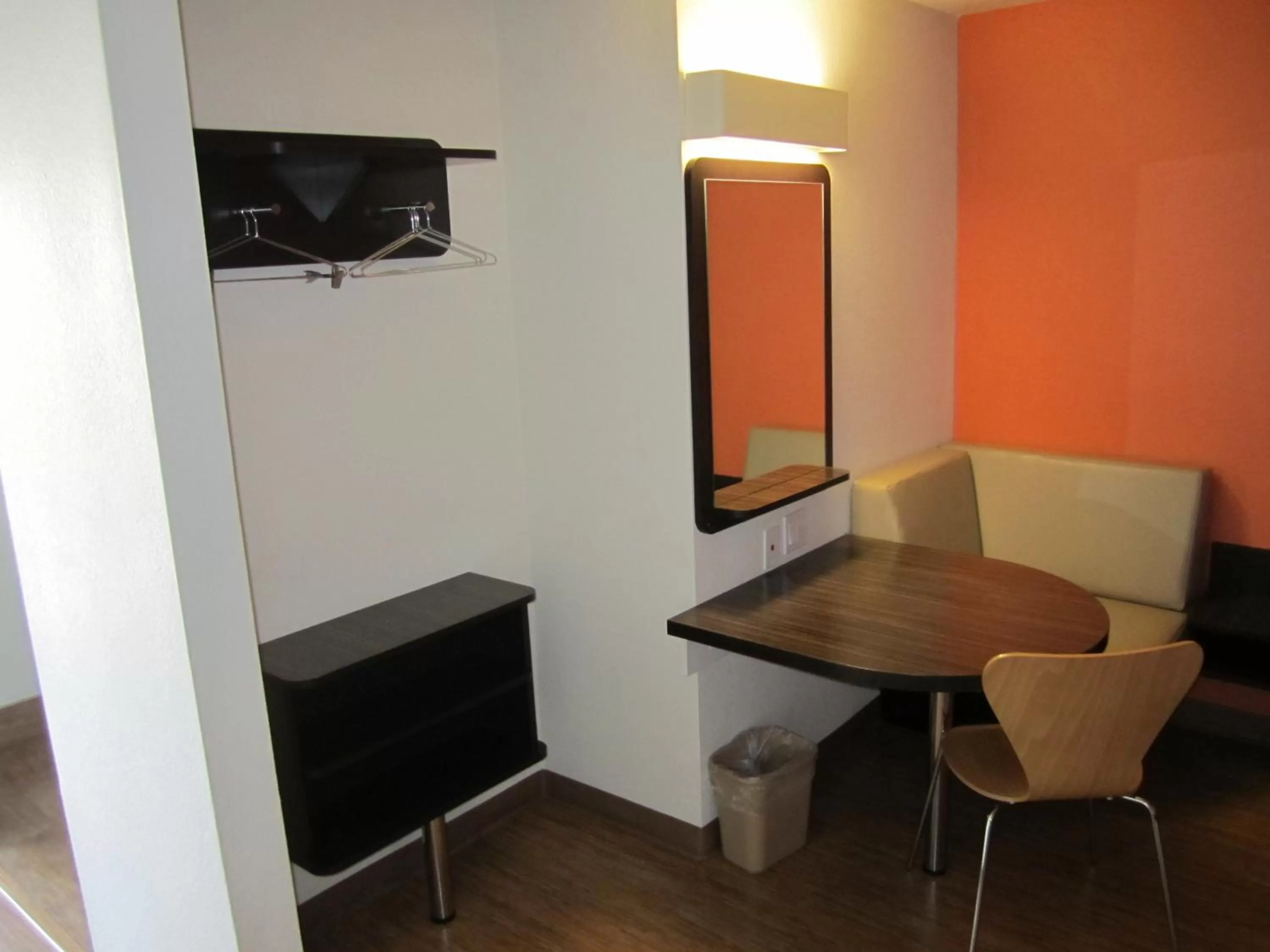 Decorative detail in Motel 6-Anaheim, CA