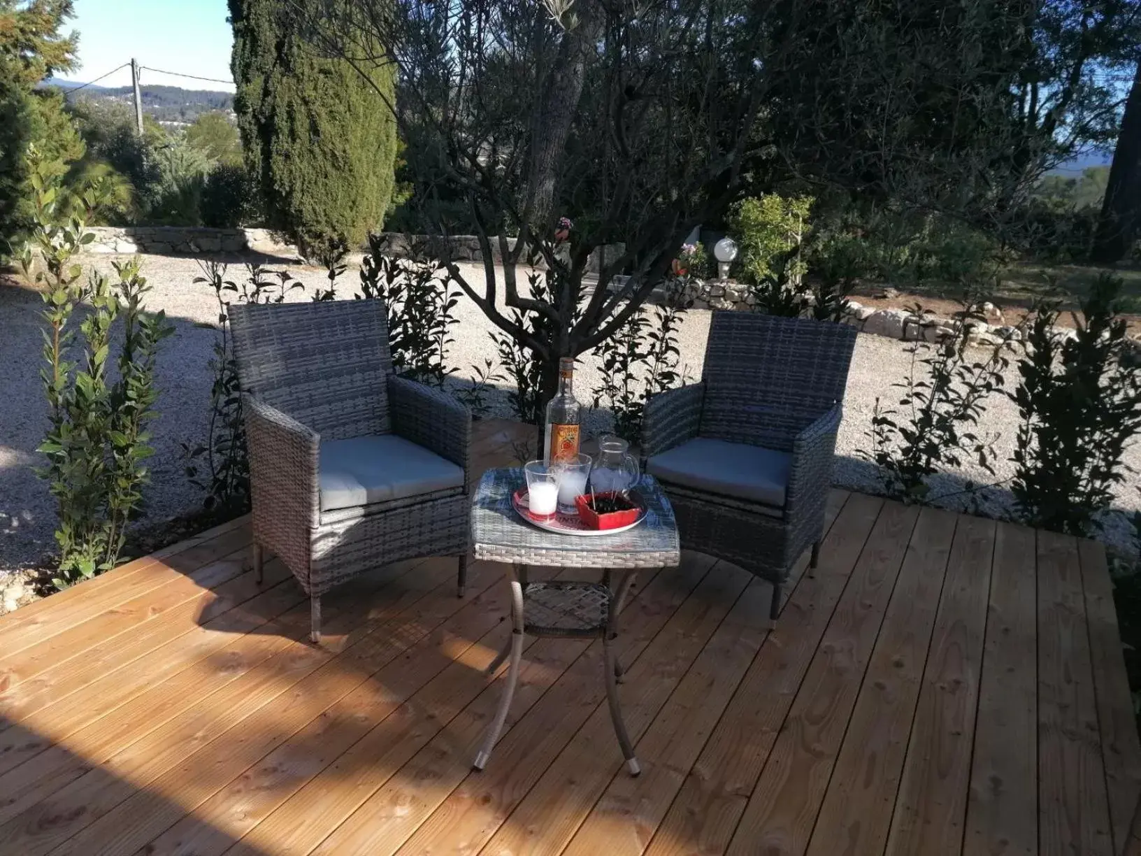 Balcony/Terrace in Hôtes'Antic Provence