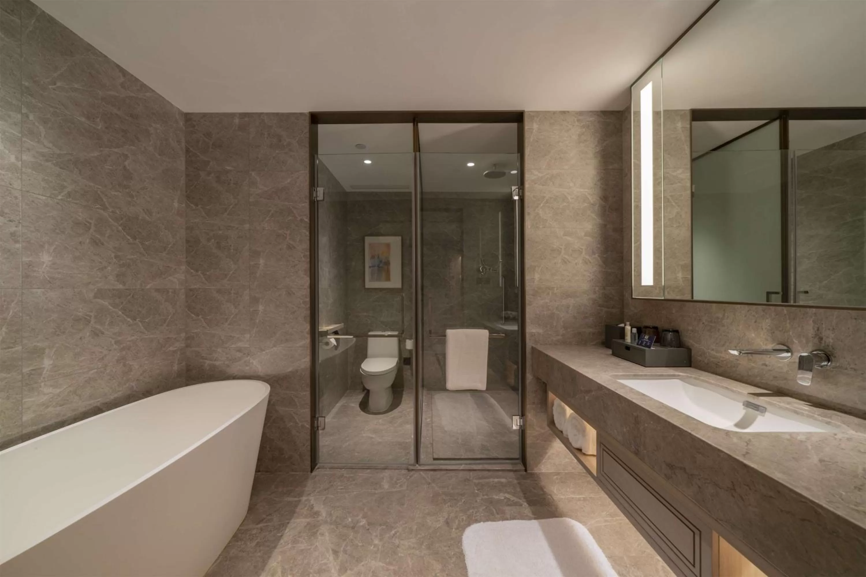 Bathroom in DoubleTree By Hilton Shenzhen Nanshan Hotel & Residences