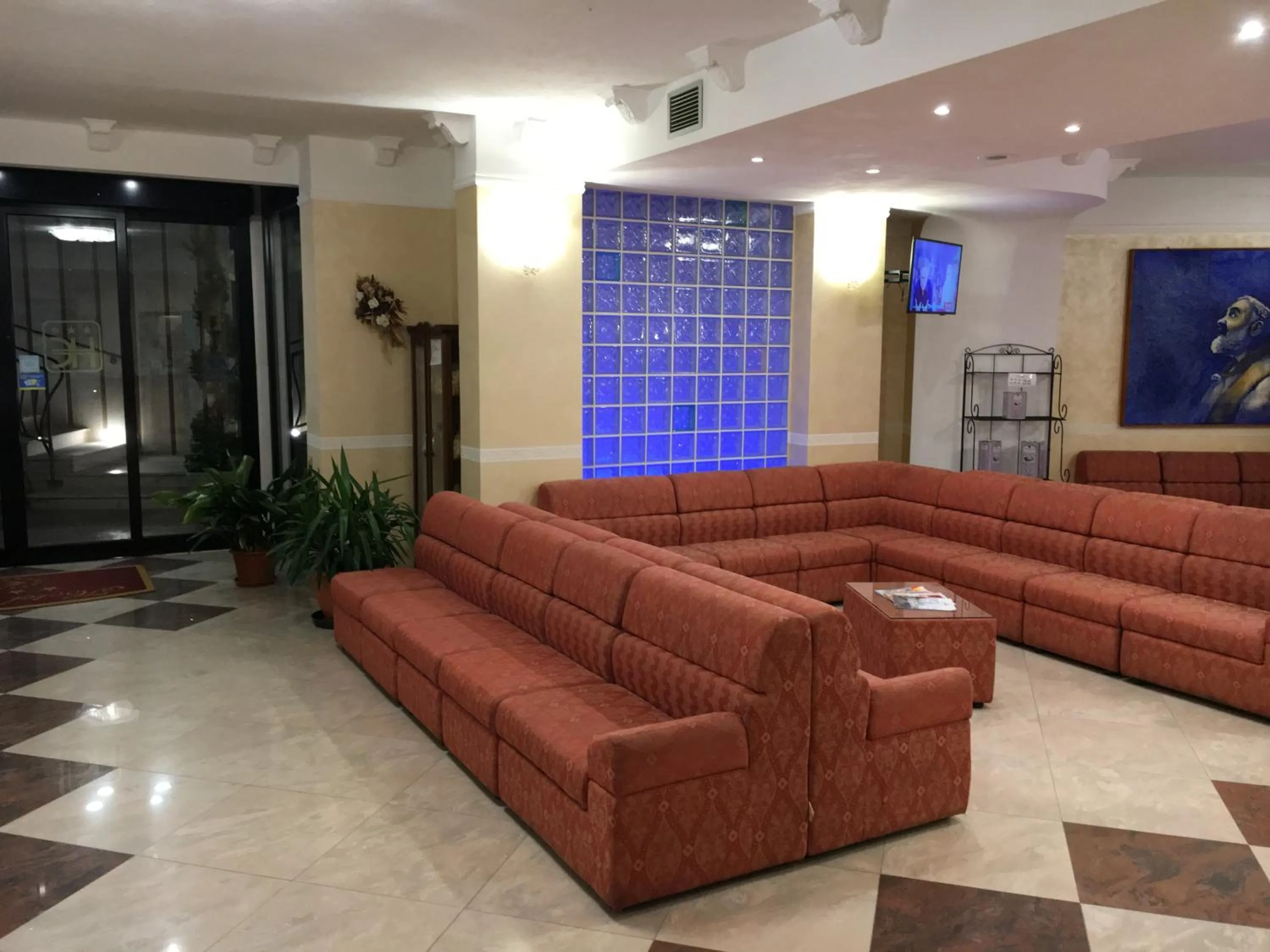 Lobby or reception in Hotel Euro