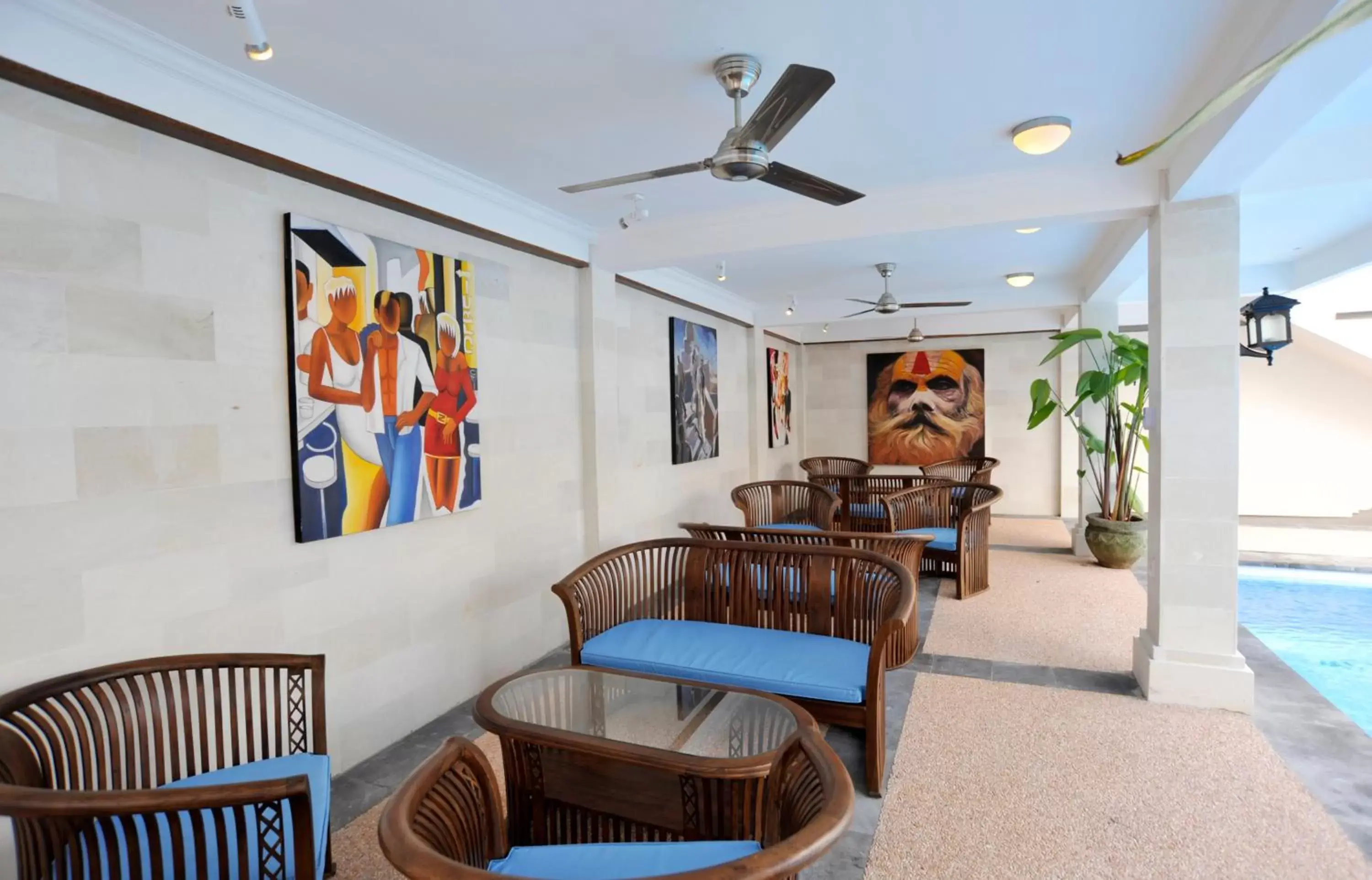 Balcony/Terrace in Aquarius Beach Hotel