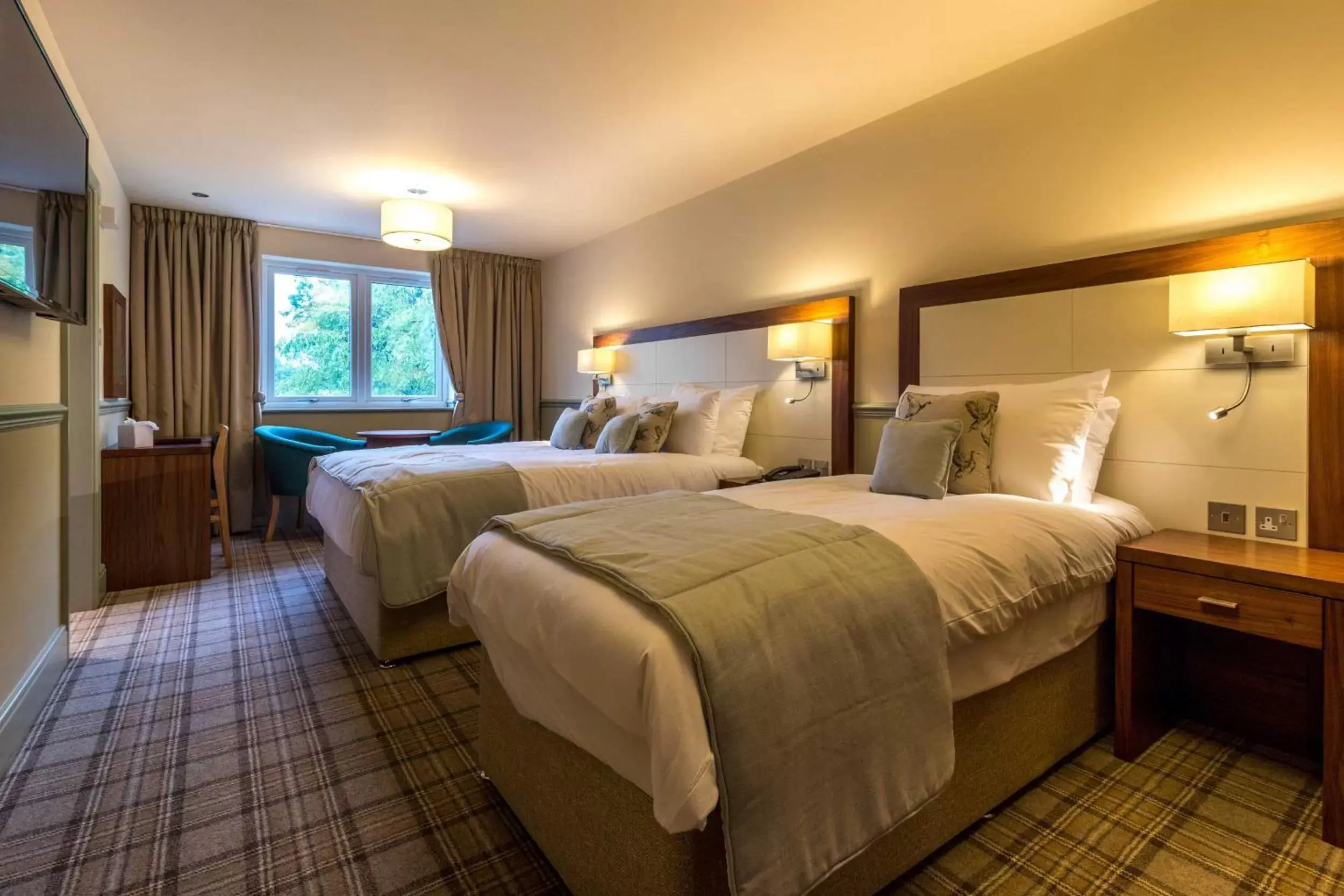 Bedroom, Bed in Damson Dene Hotel Bedroom, Bed in Damson Dene Hotel