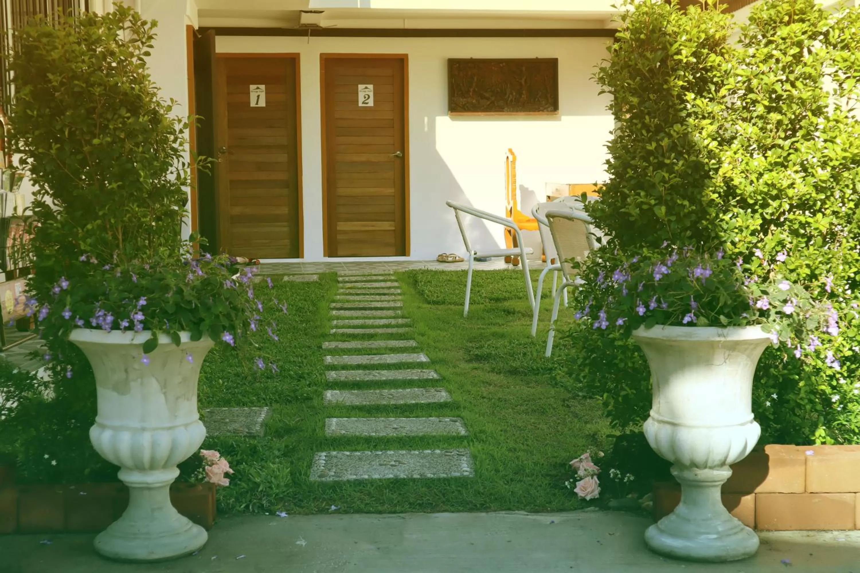 Garden in Chiang Mai Heritage House