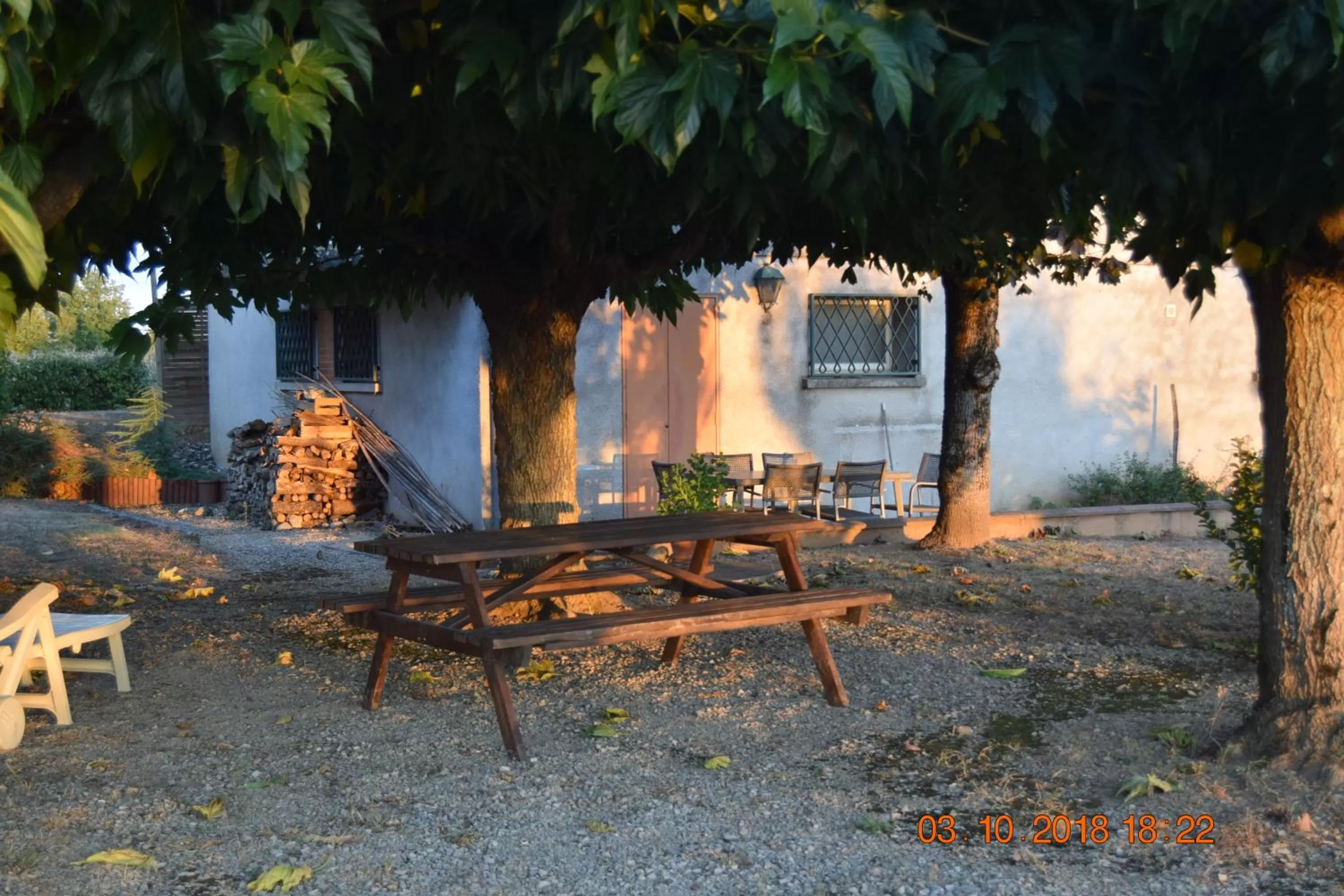 Patio in Le Nid de l'Ecureuil