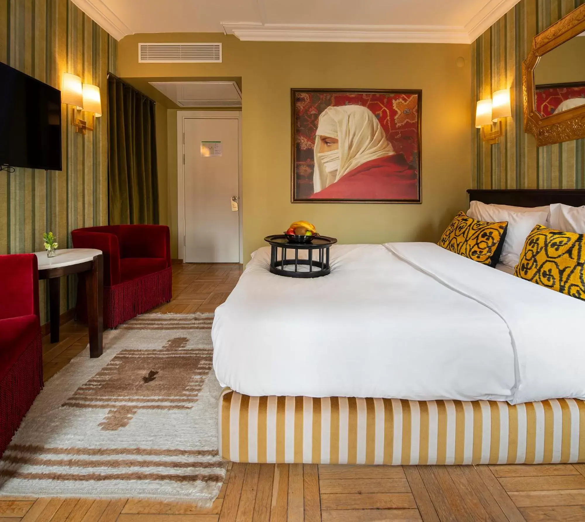 Bedroom, Bed in Hotel Ibrahim Pasha