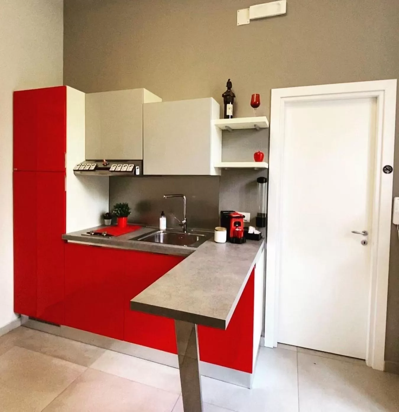 Communal lounge/ TV room in B&B Villa Filù