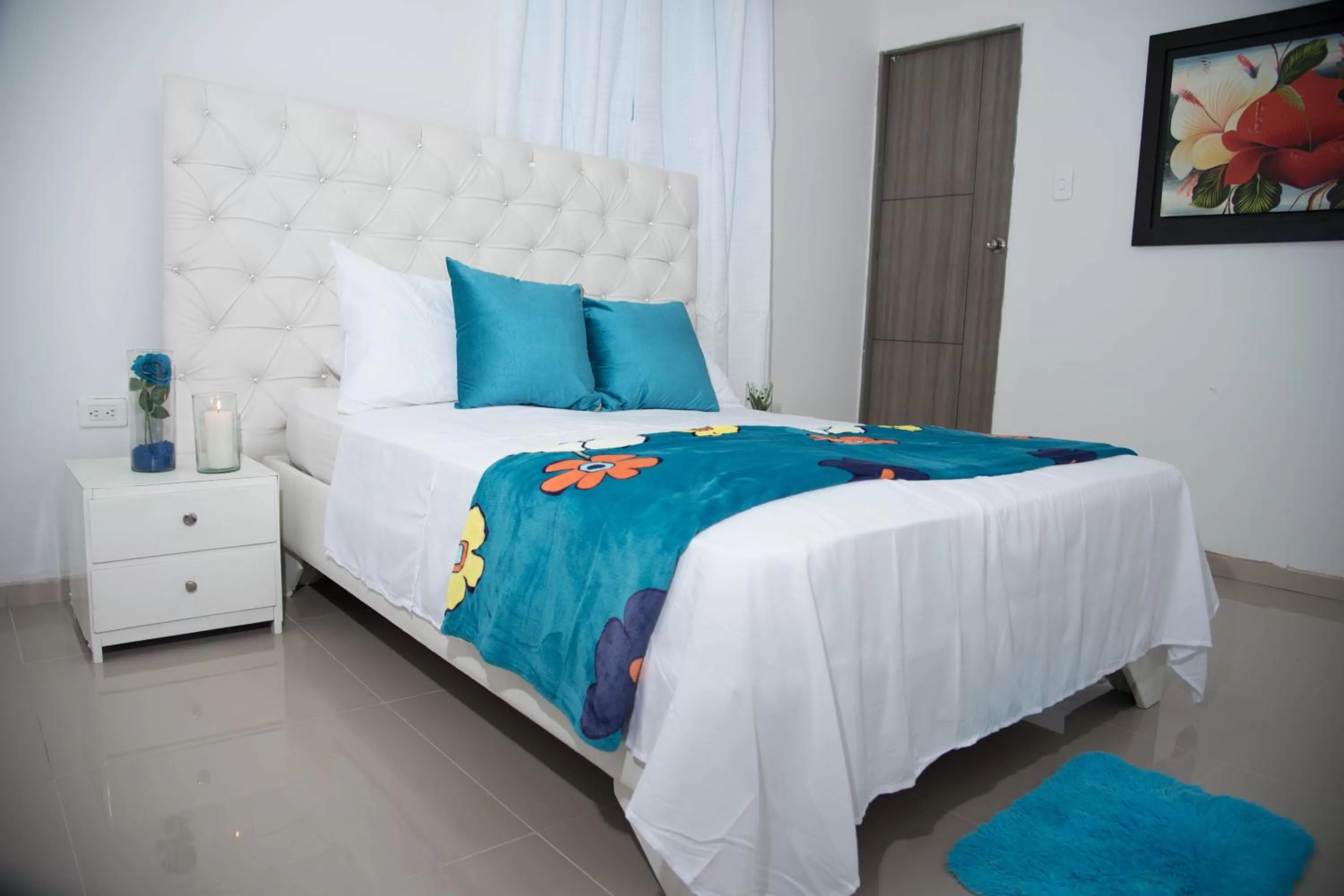 Bed in Hotel Platinum Barranquilla