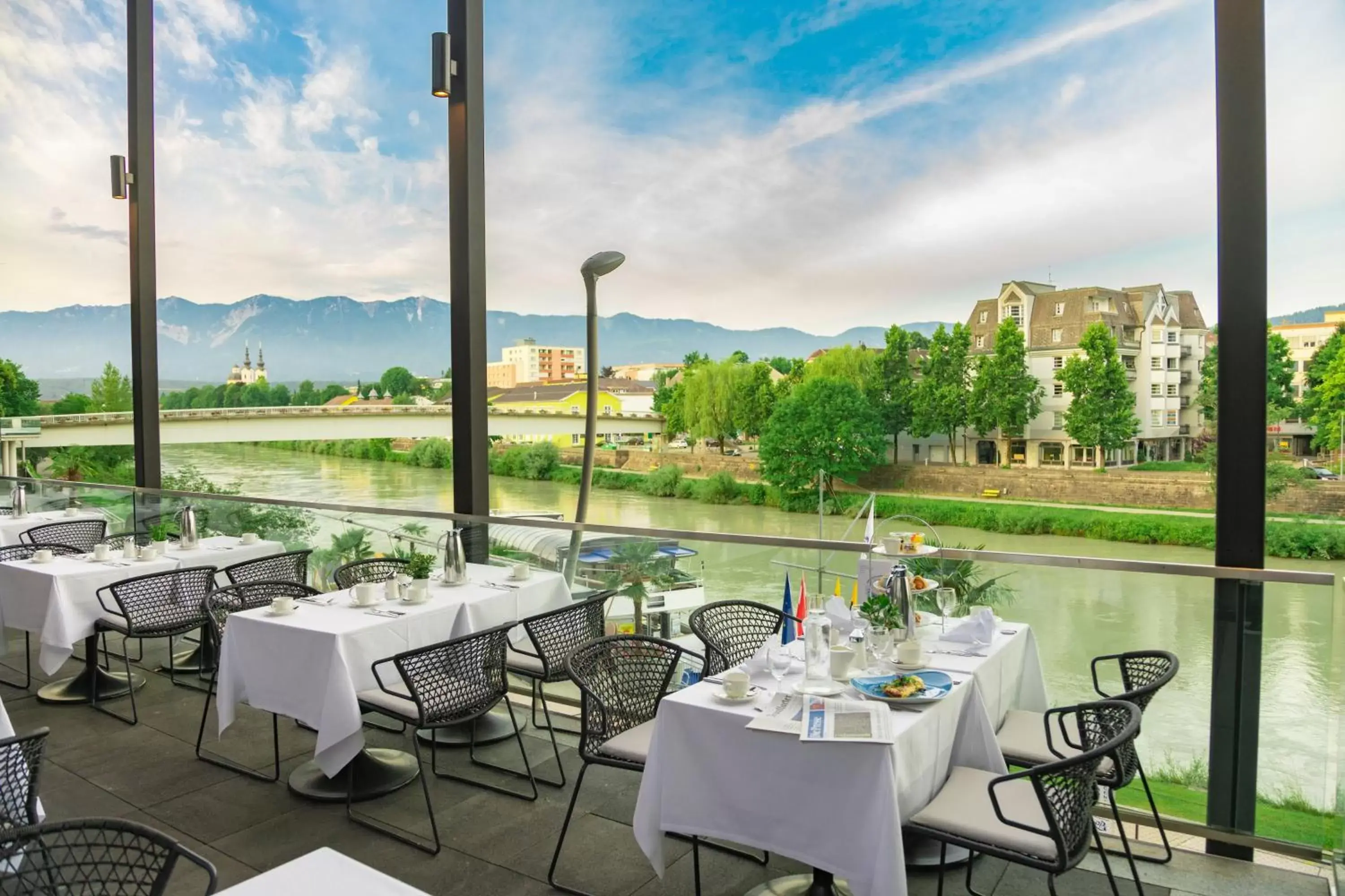 Breakfast, Restaurant/Places to Eat in voco® Villach, an IHG Hotel