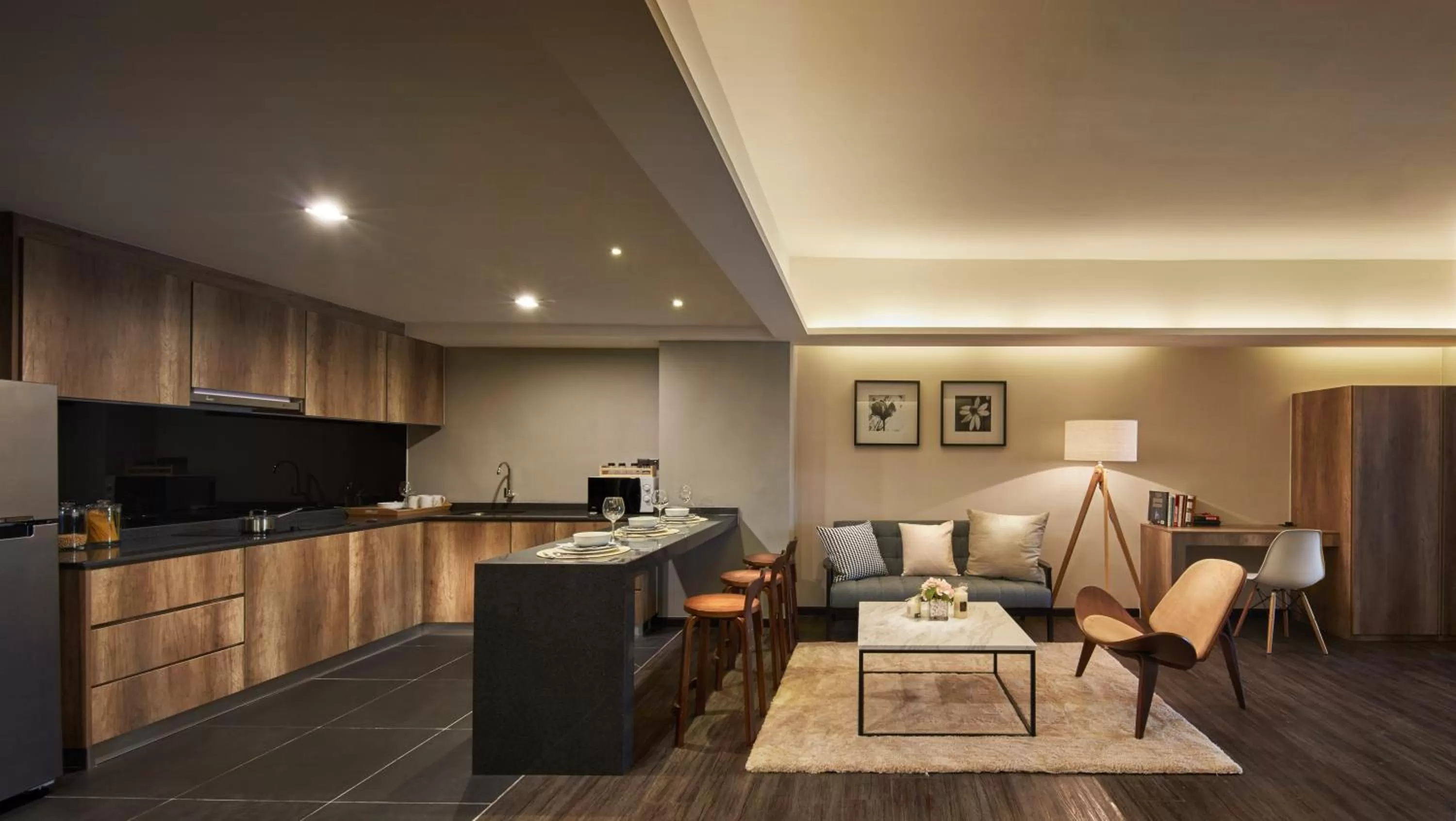 Kitchen or kitchenette in Tropics Eight Suites