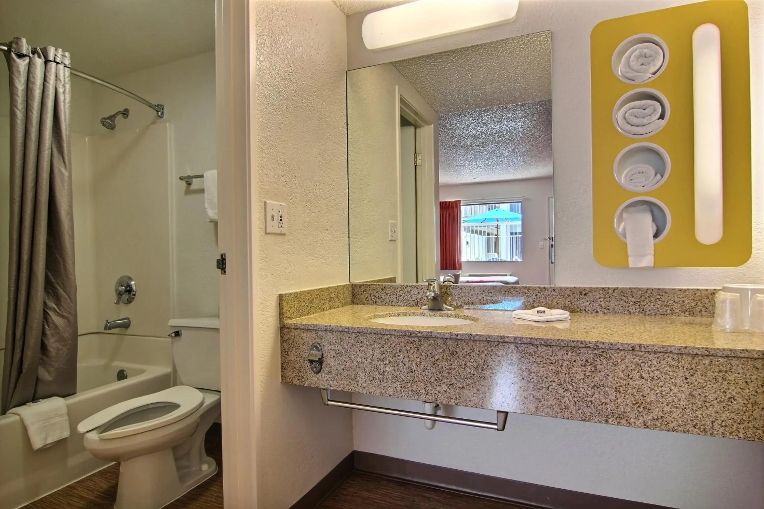 Bathroom in Motel 6-Albuquerque, NM - Coors Road