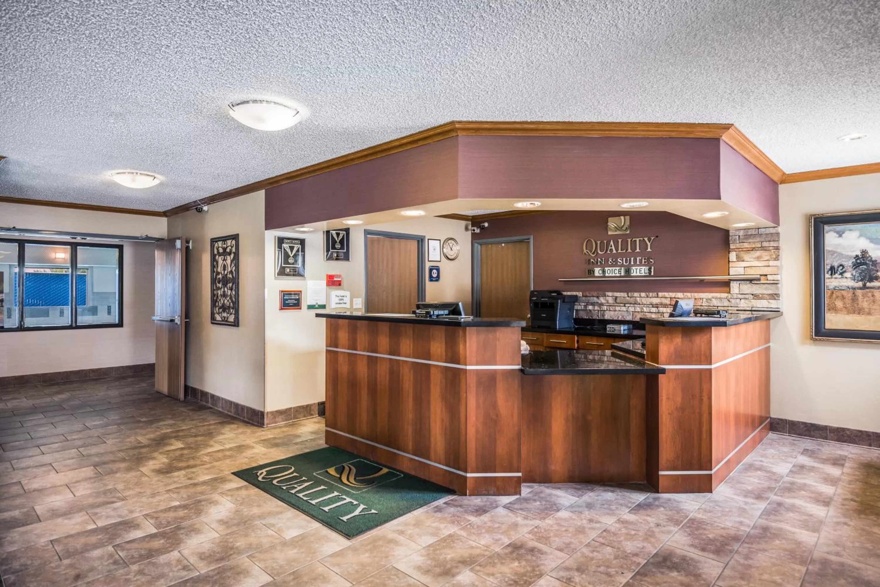 Lobby or reception in Quality Inn & Suites Missoula Westside
