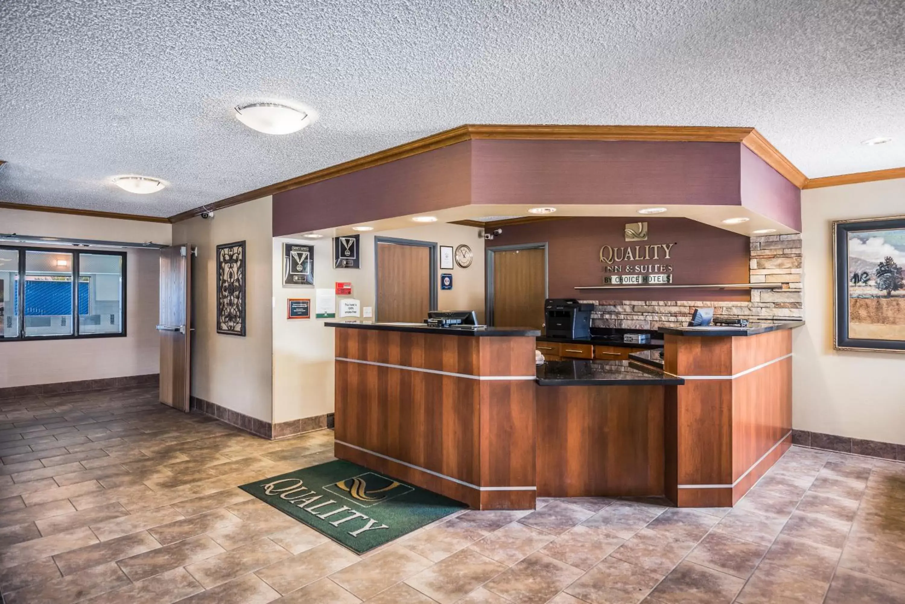 Lobby or reception in Quality Inn & Suites Missoula