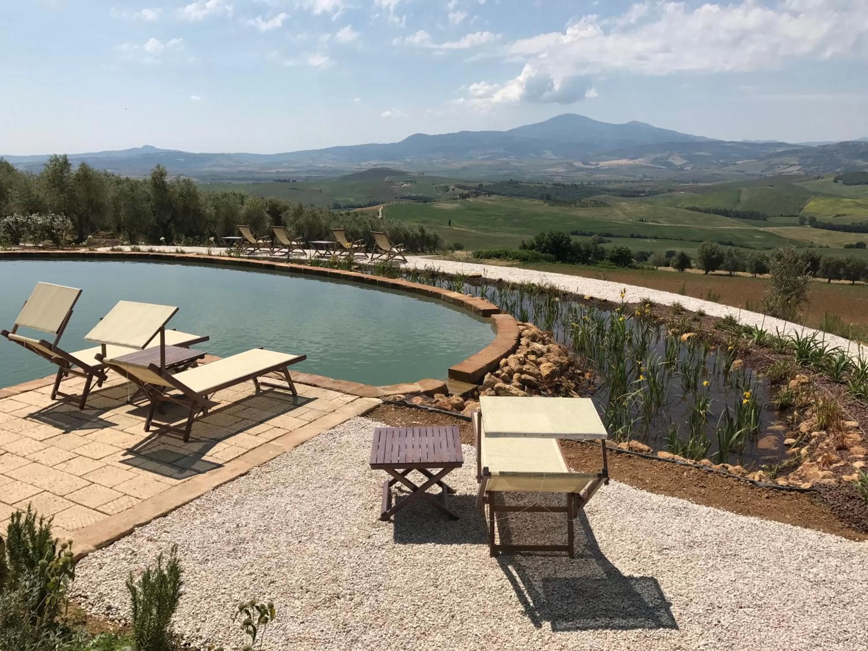 Swimming pool in A440 in Tuscany