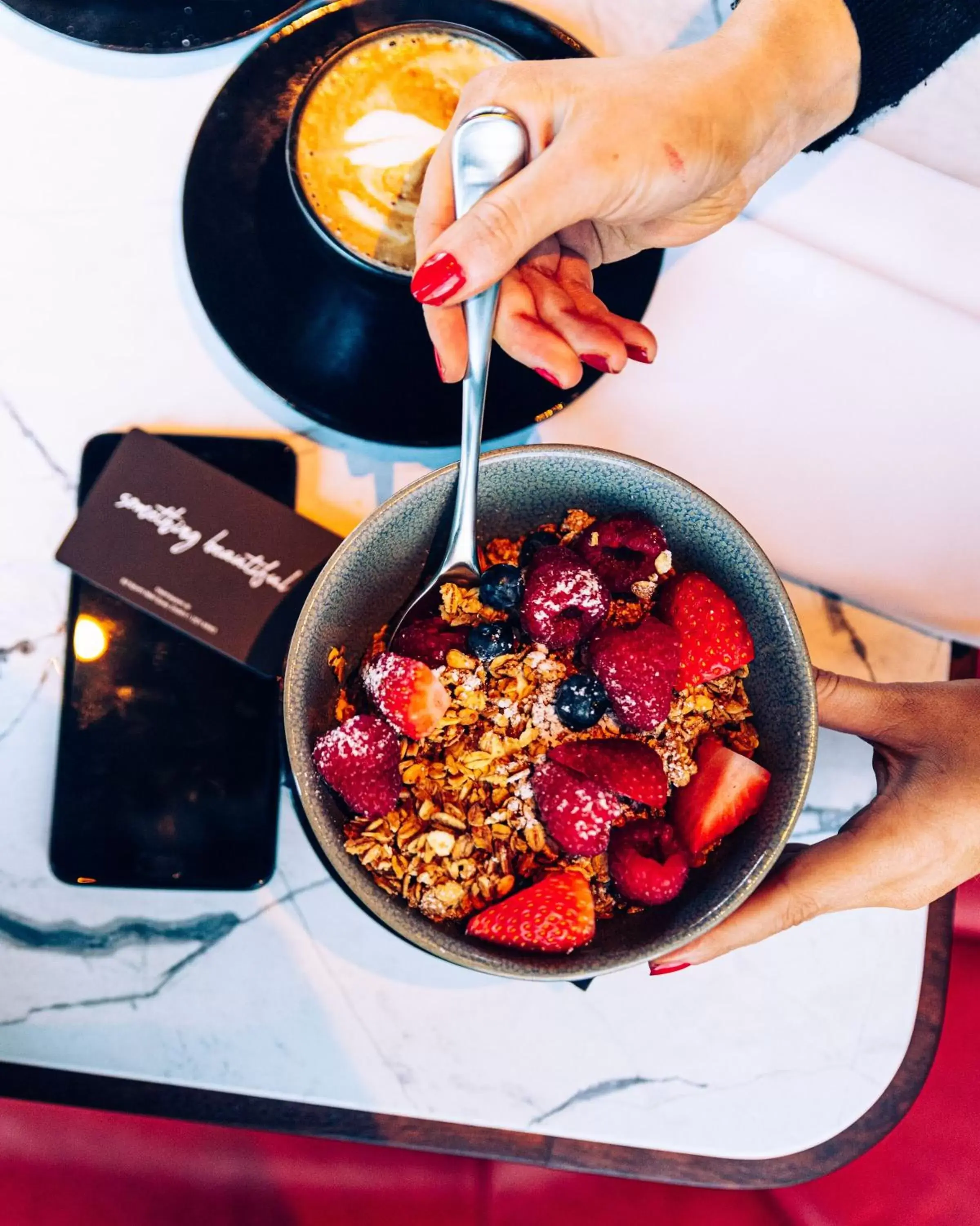 Food close-up in The Mayson Food close-up in The Mayson