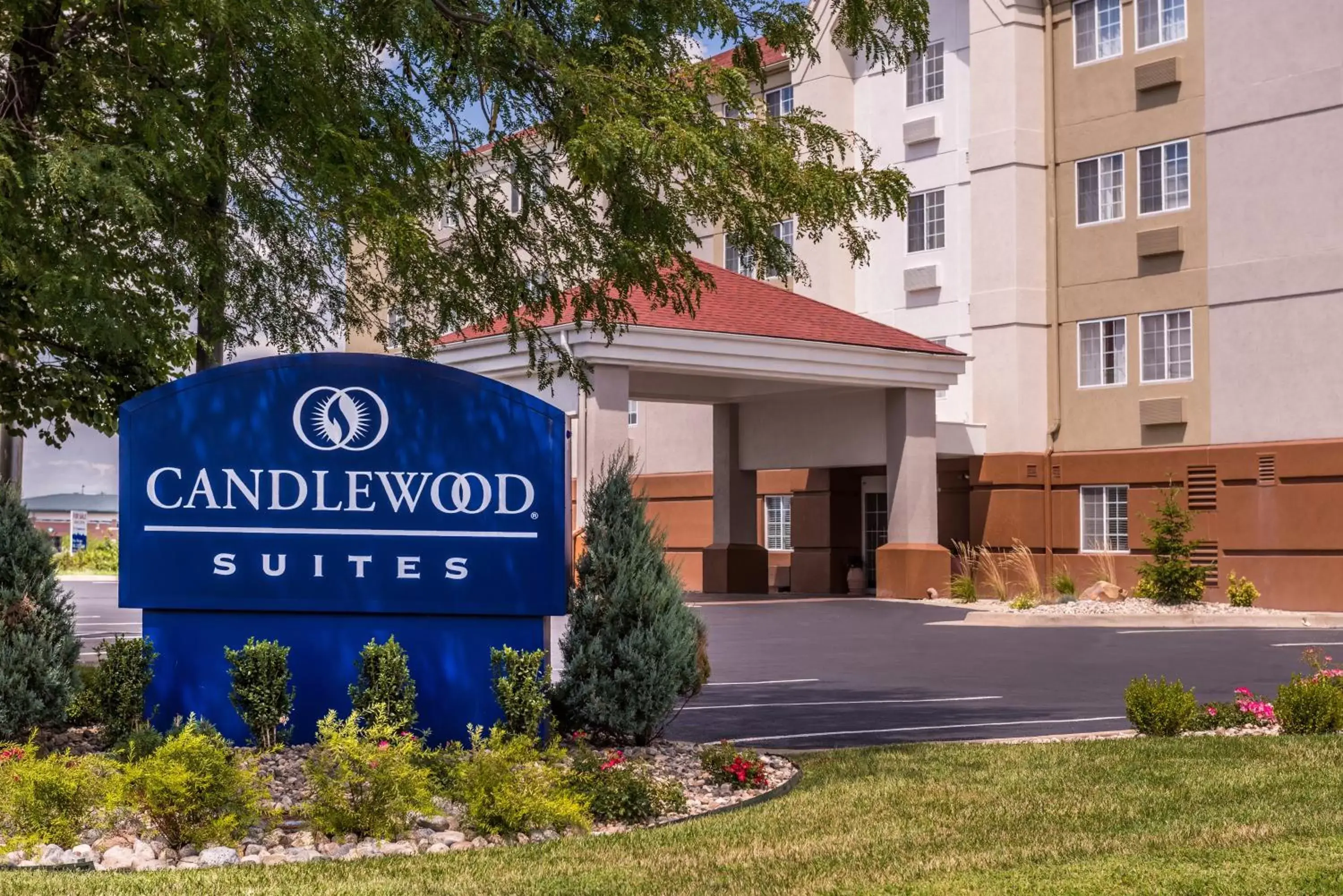 Property building in Candlewood Suites - Topeka West, an IHG Hotel