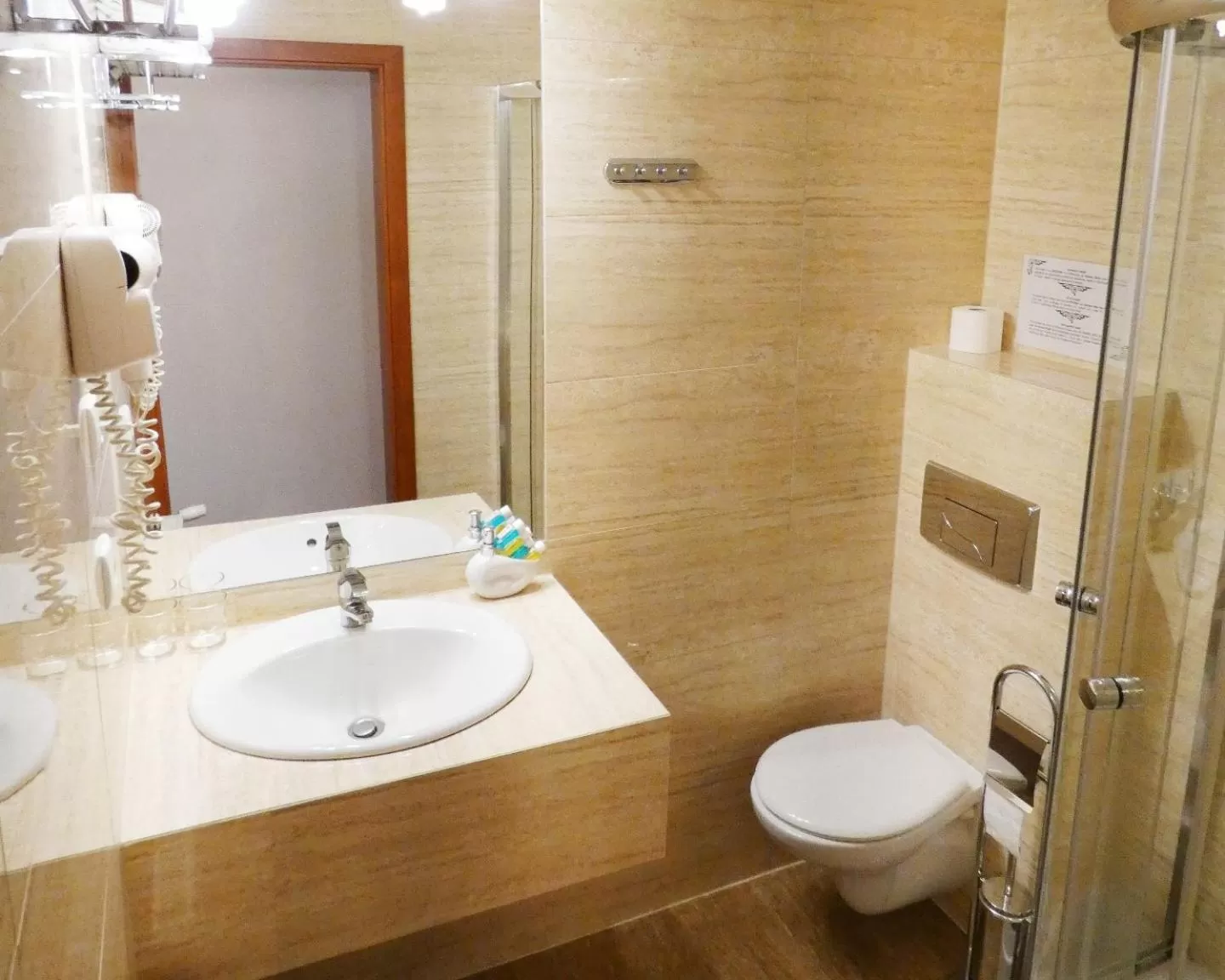 Bathroom in Aparthotel Adler