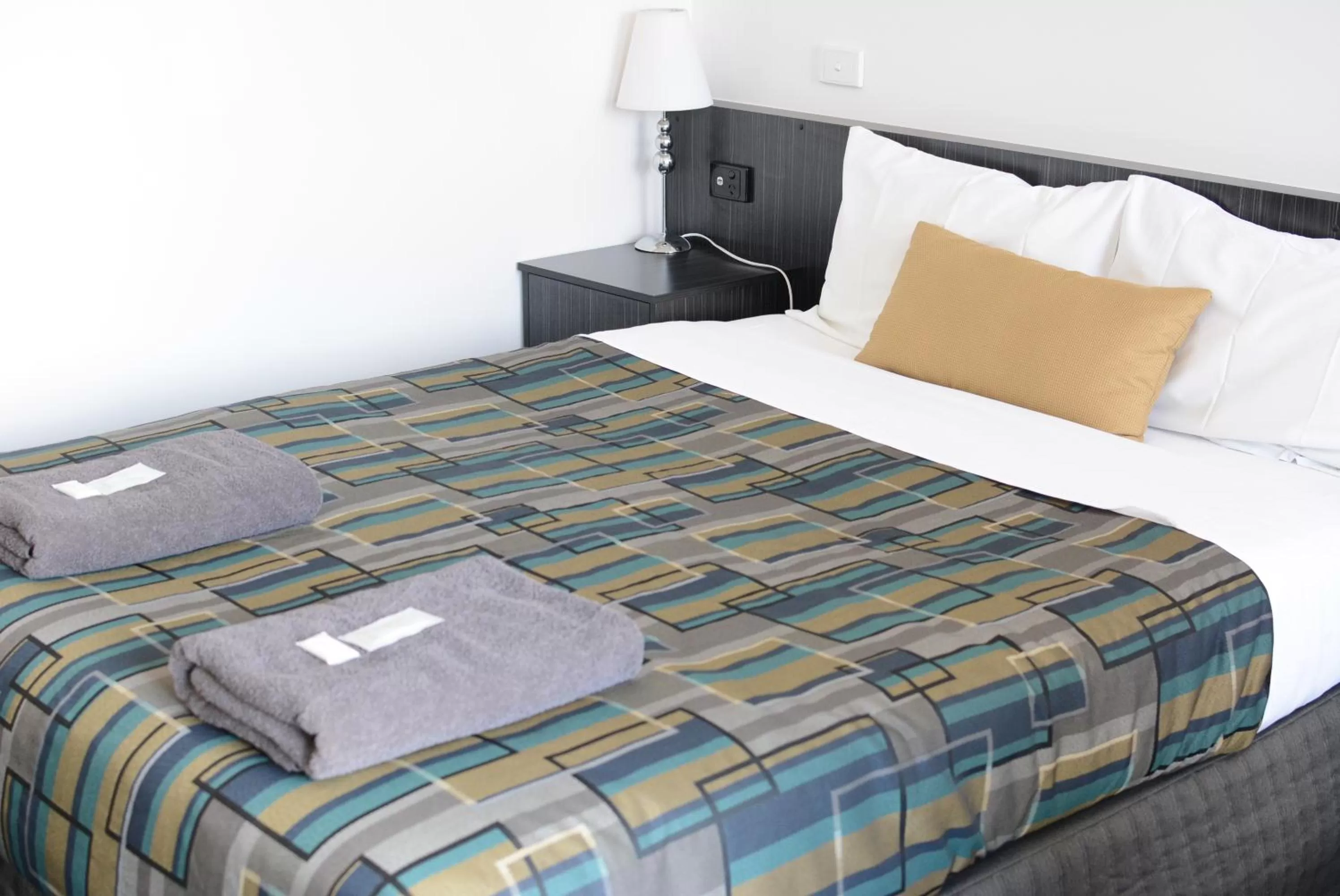 Bed in Otway Gate Motel