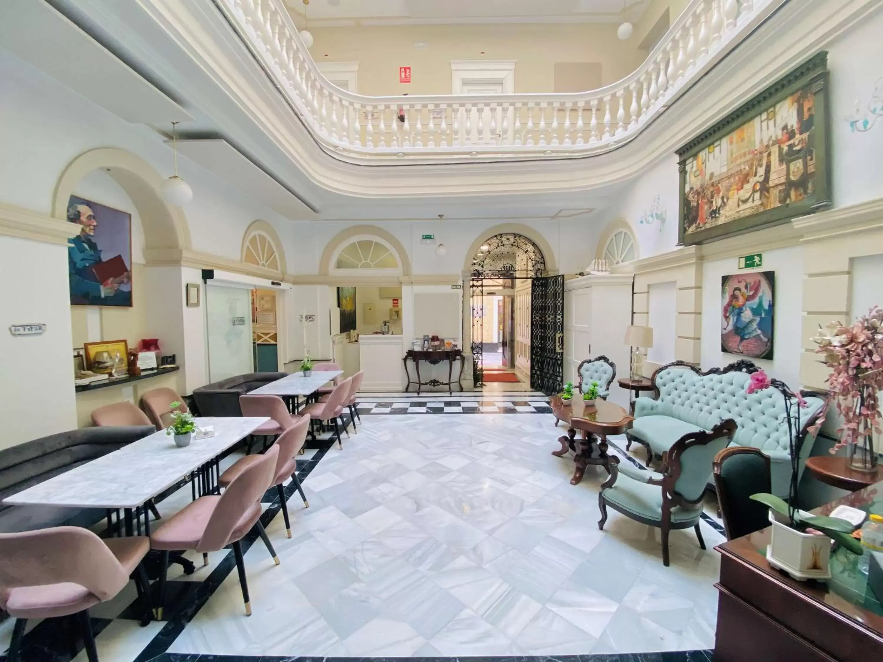 Lobby or reception in Hotel Las Cortes De Cádiz