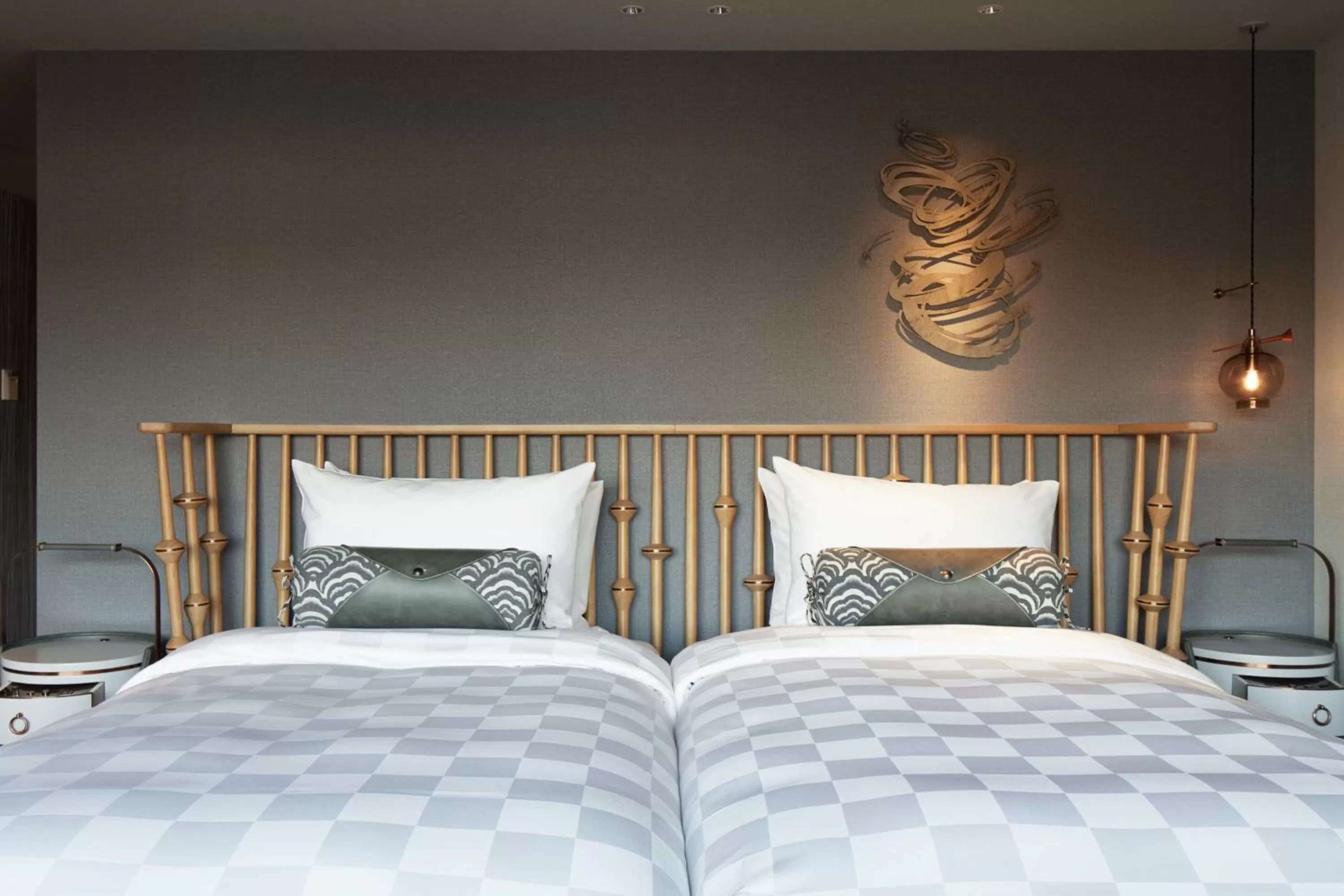 Bed in Mercure Kyoto Station