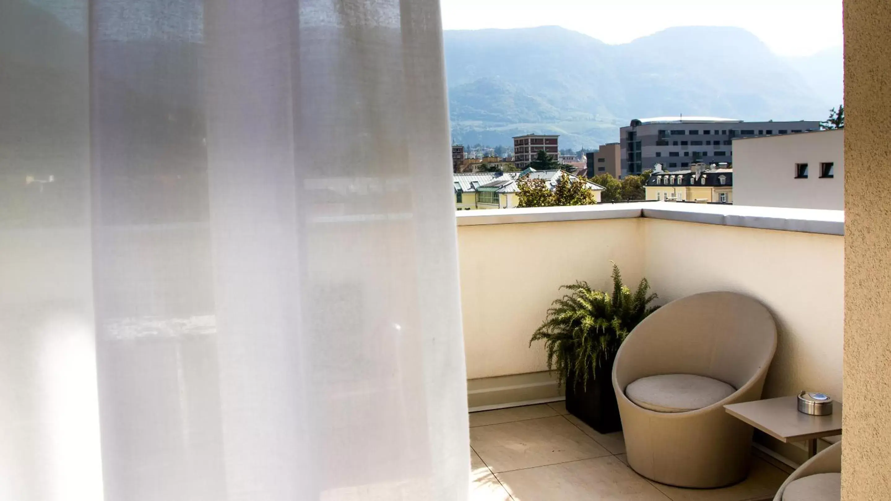 Balcony/Terrace in City Hotel Merano