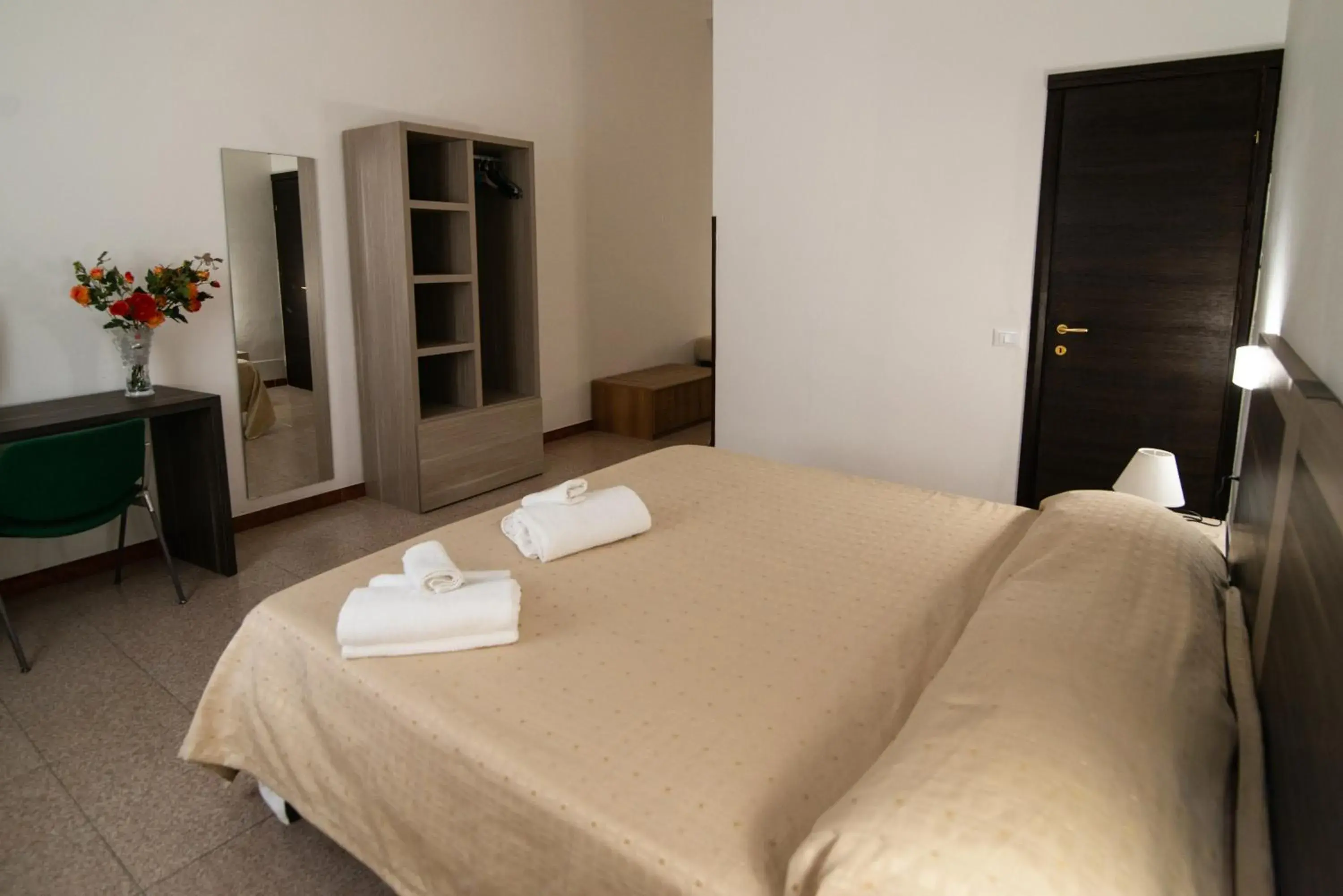 Bed in Hotel Virgilio