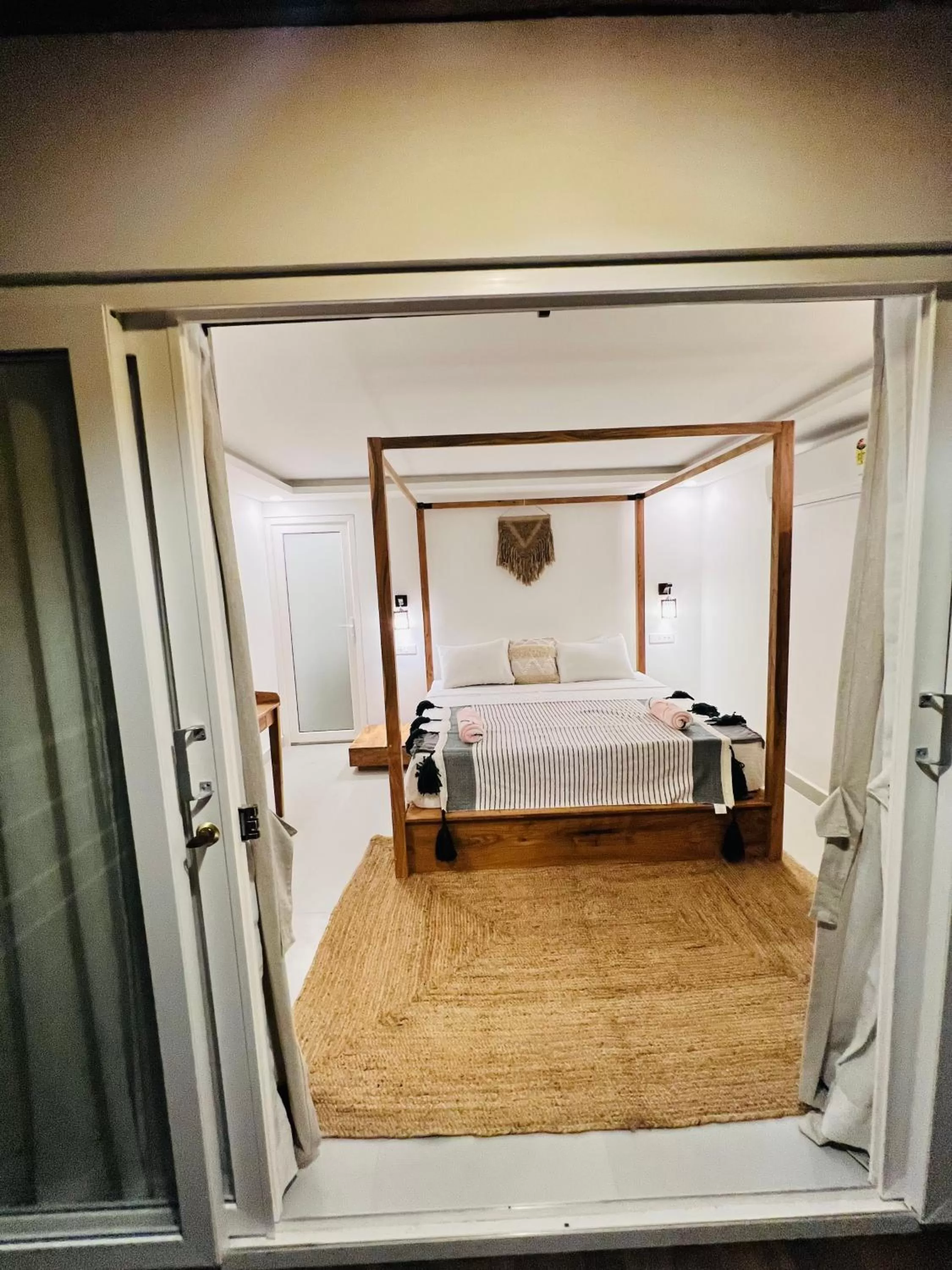 Bed in The Shore beach resort