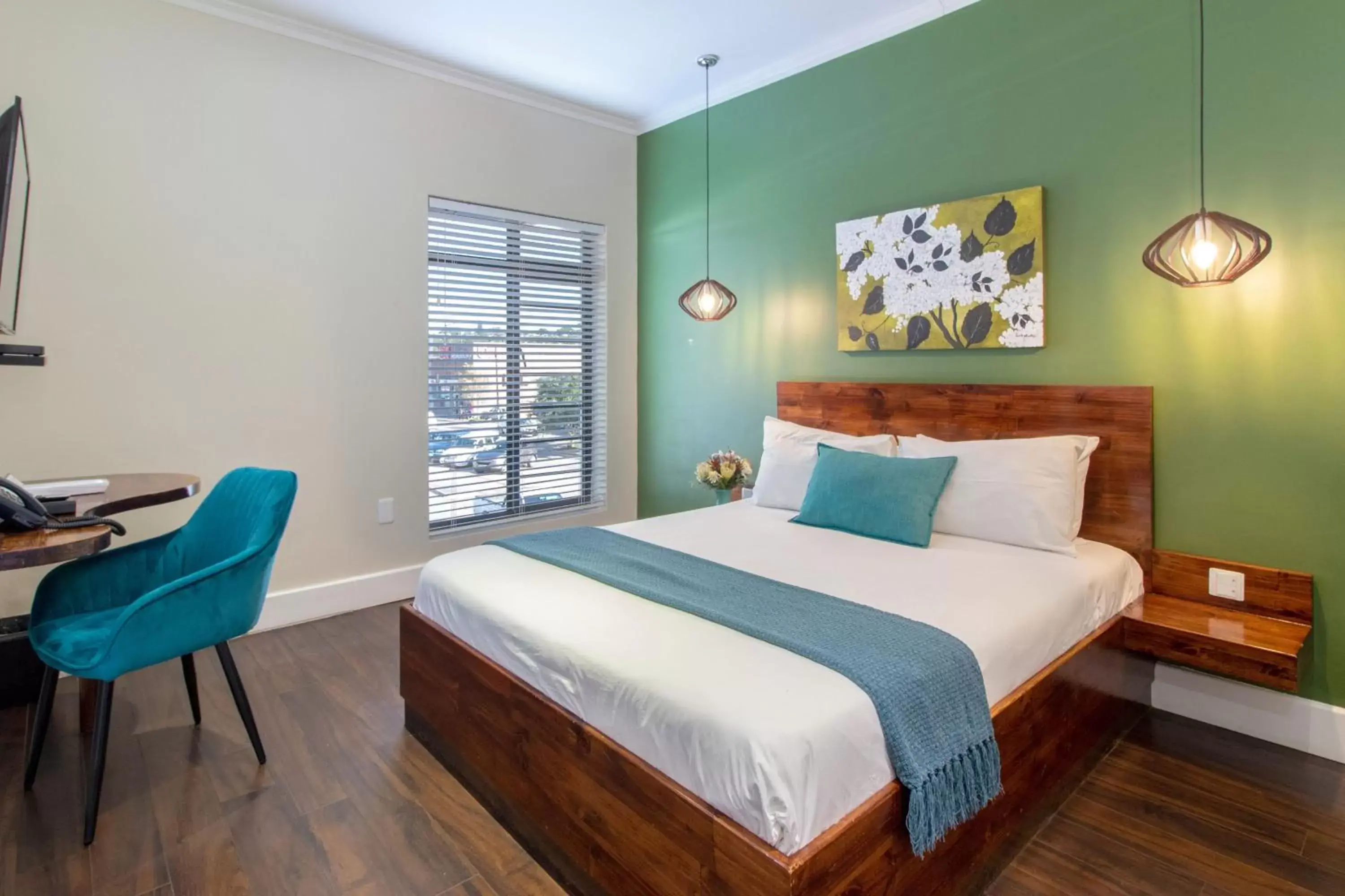Bed in MyPond Stenden Hotel
