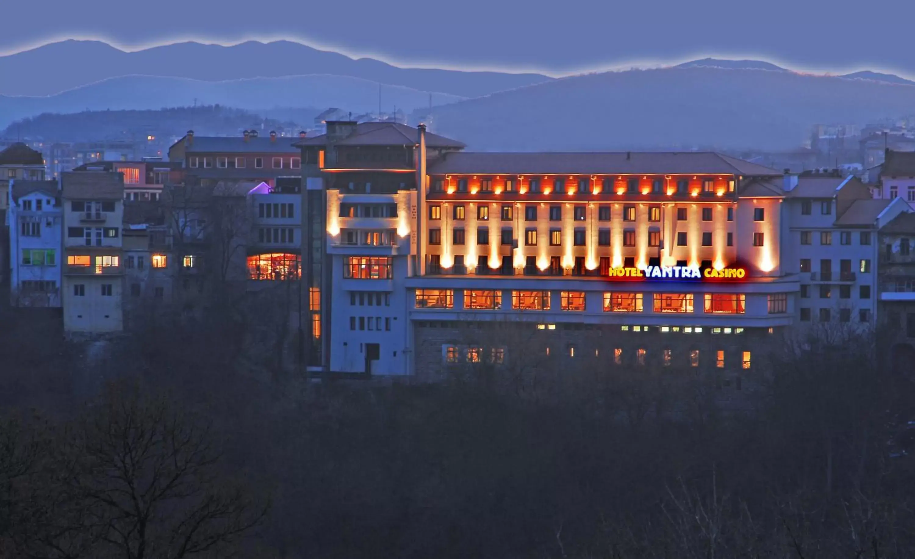 Facade/entrance in Yantra Grand Hotel