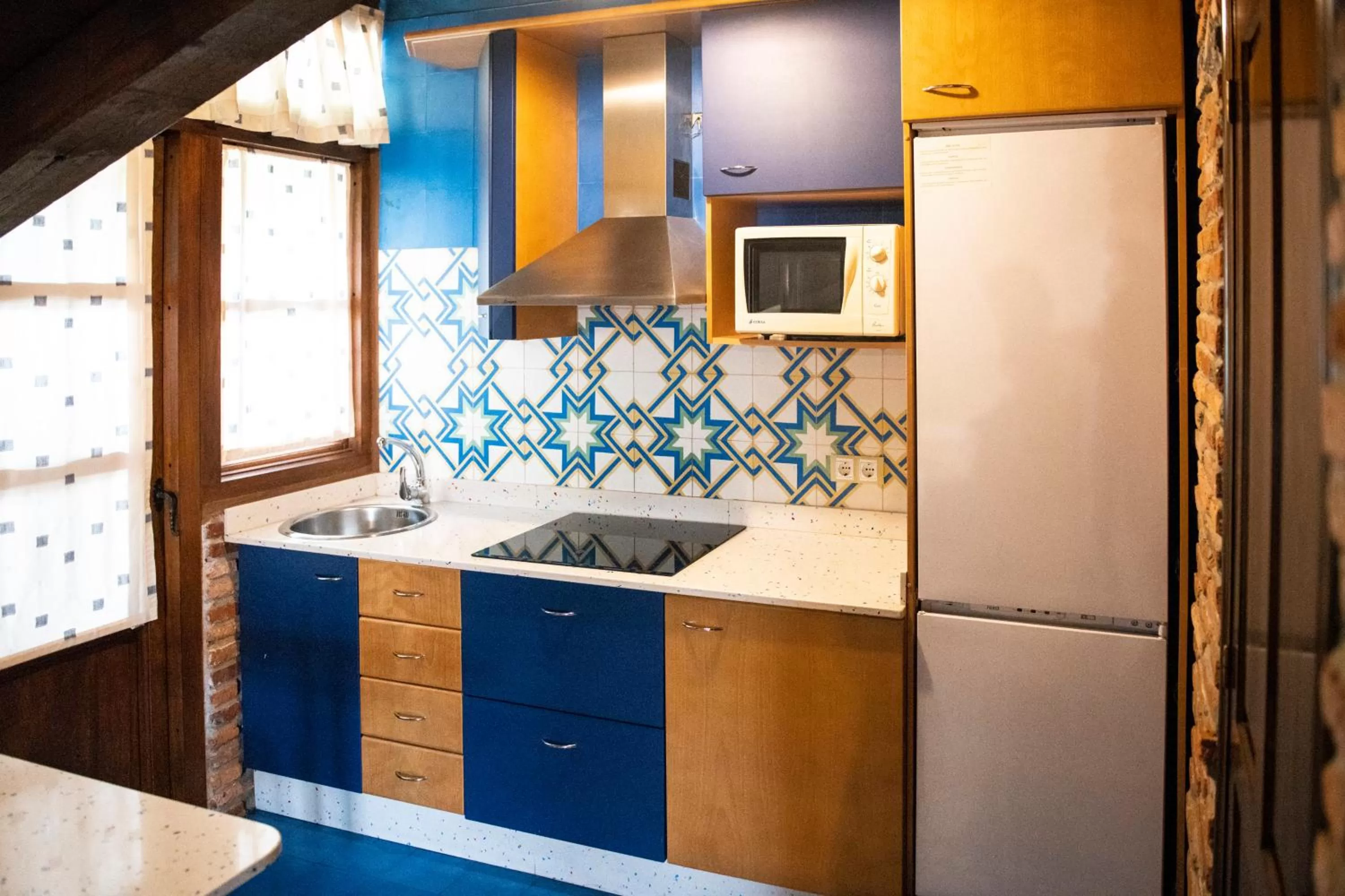 Kitchen or kitchenette in Posada la Leyenda