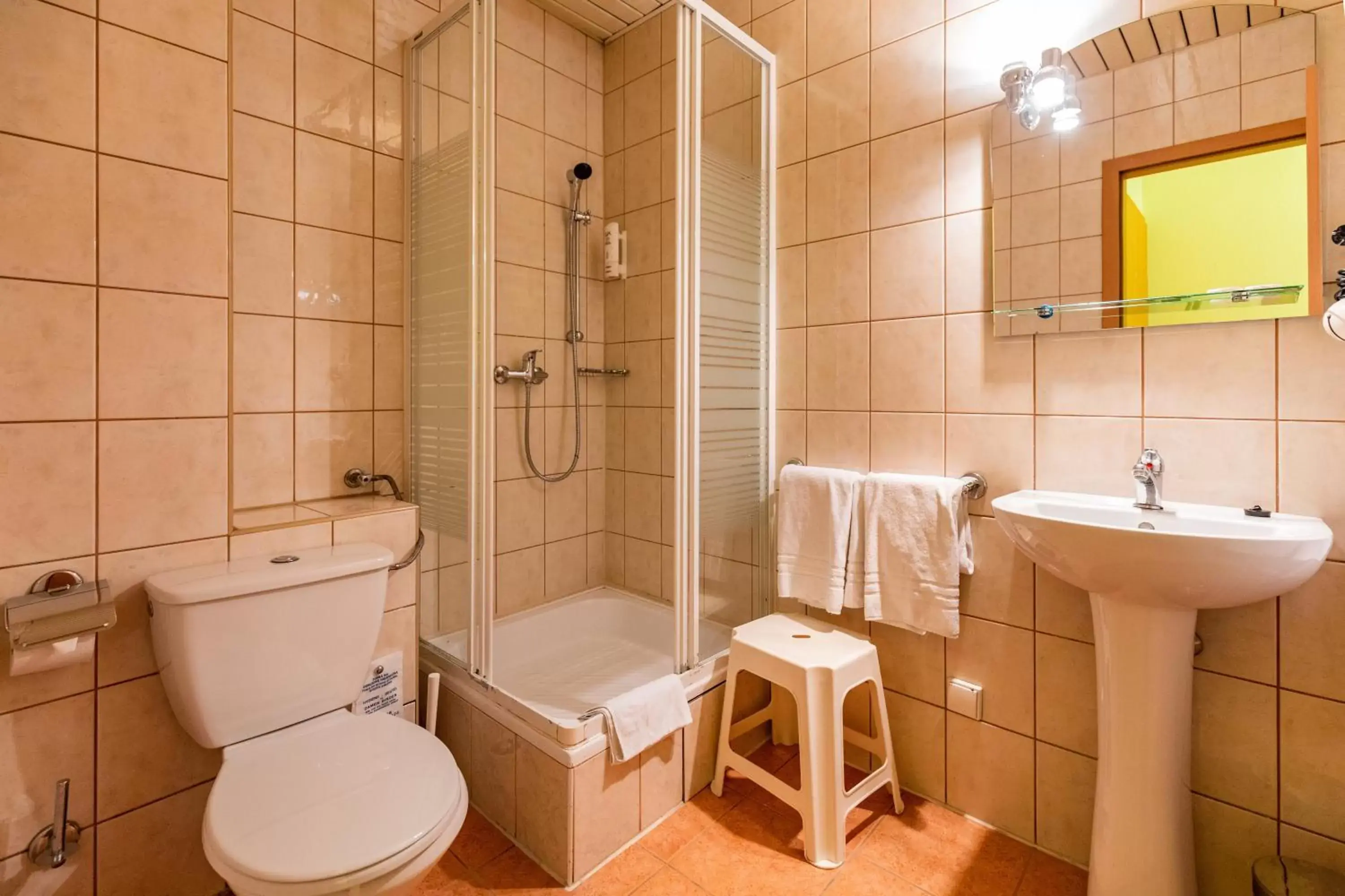 Shower, Bathroom in Jordan Pokoje Gościnne
