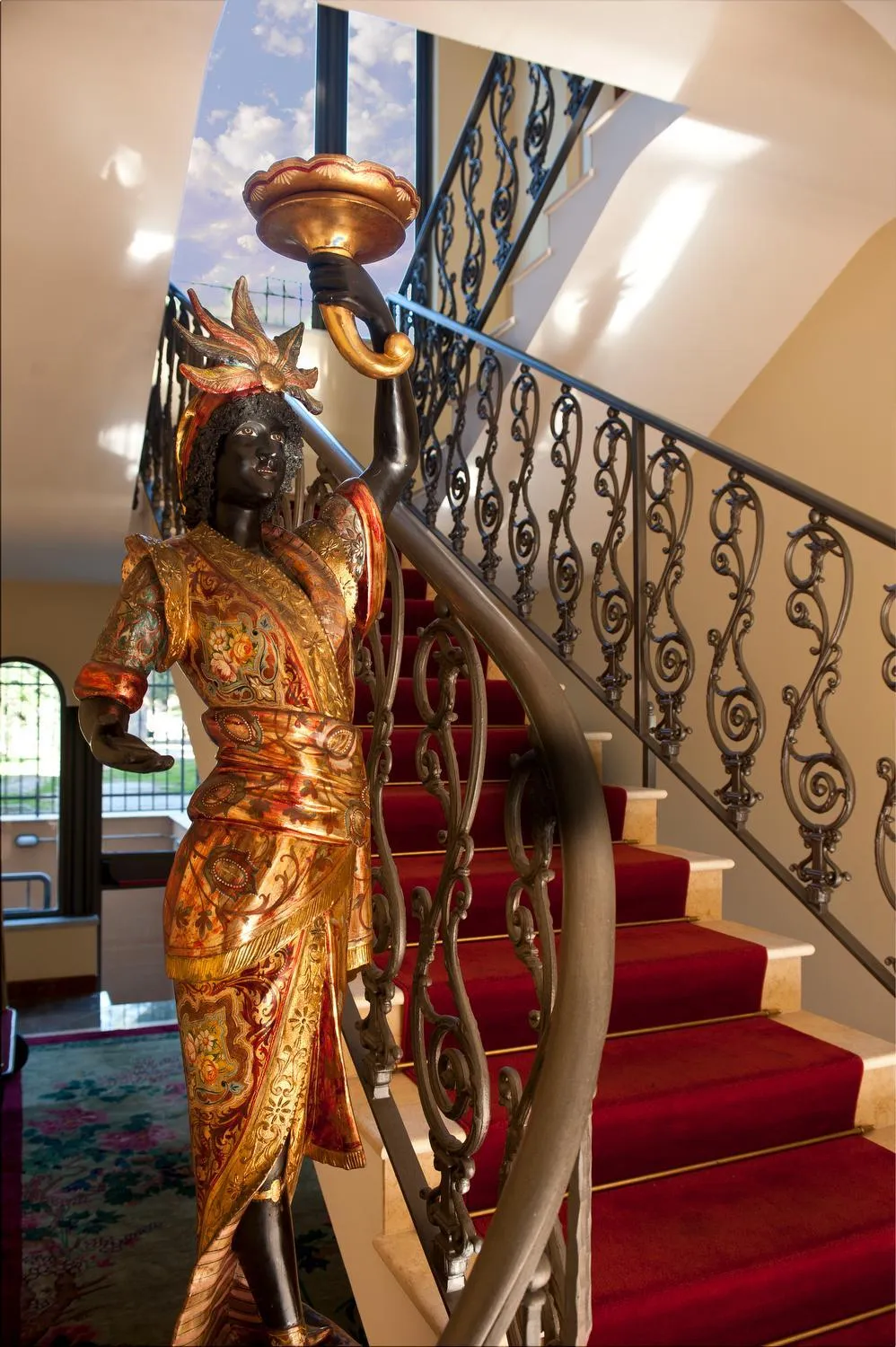 Decorative detail in Hotel Giardino Inglese