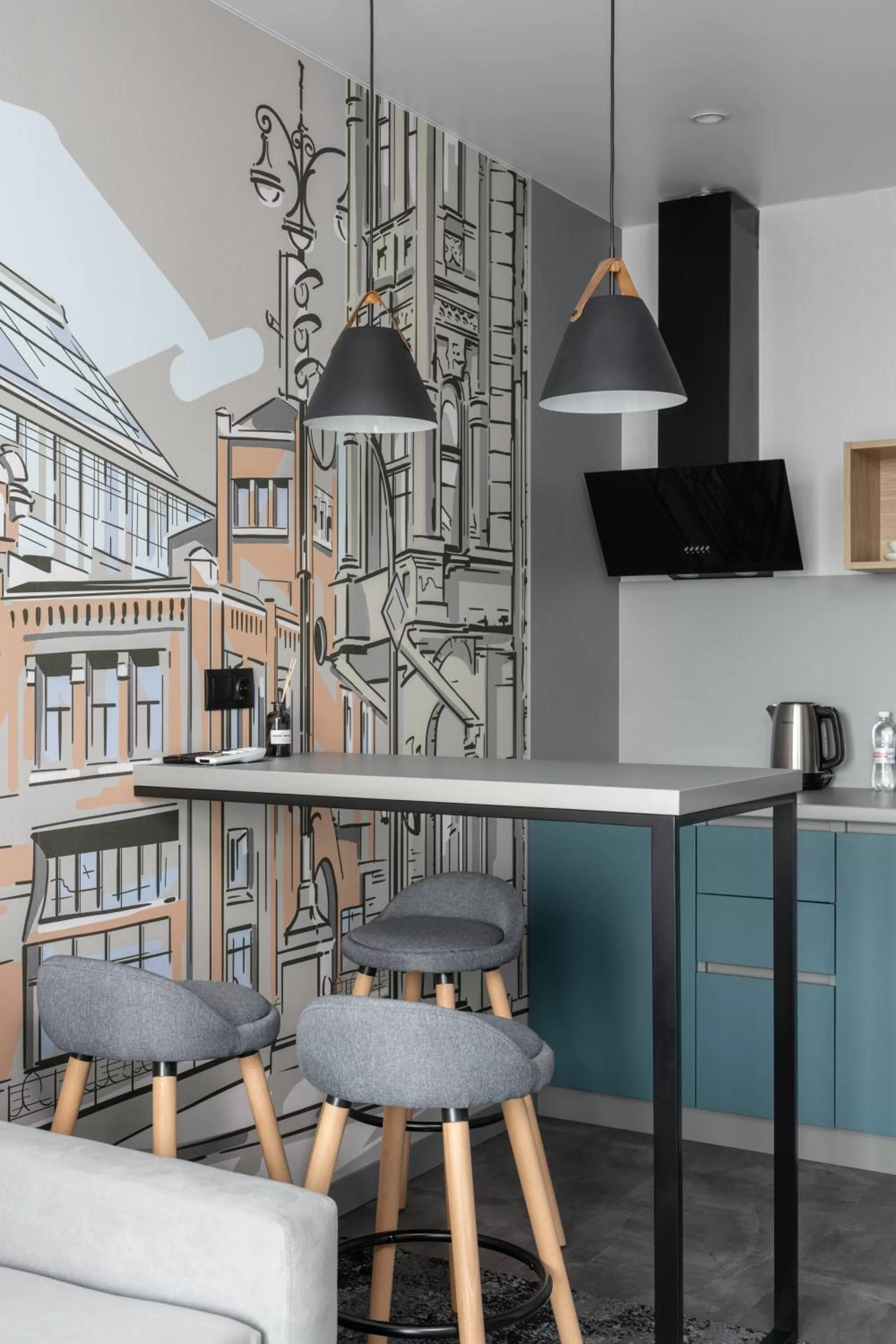 TV and multimedia, Kitchen/Kitchenette in Be The One Hotel