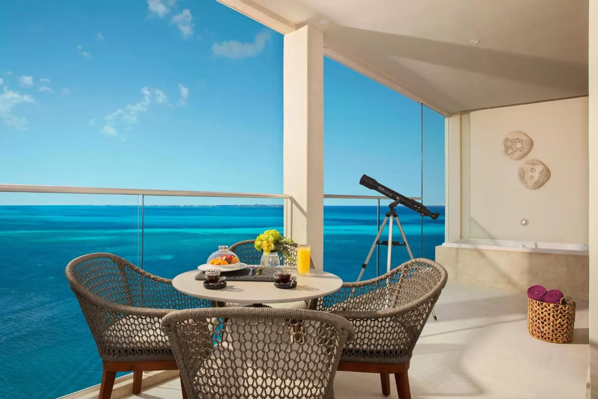 Balcony/Terrace in Breathless Cancun Soul Resort & Spa - Adults Only - All Inclusive