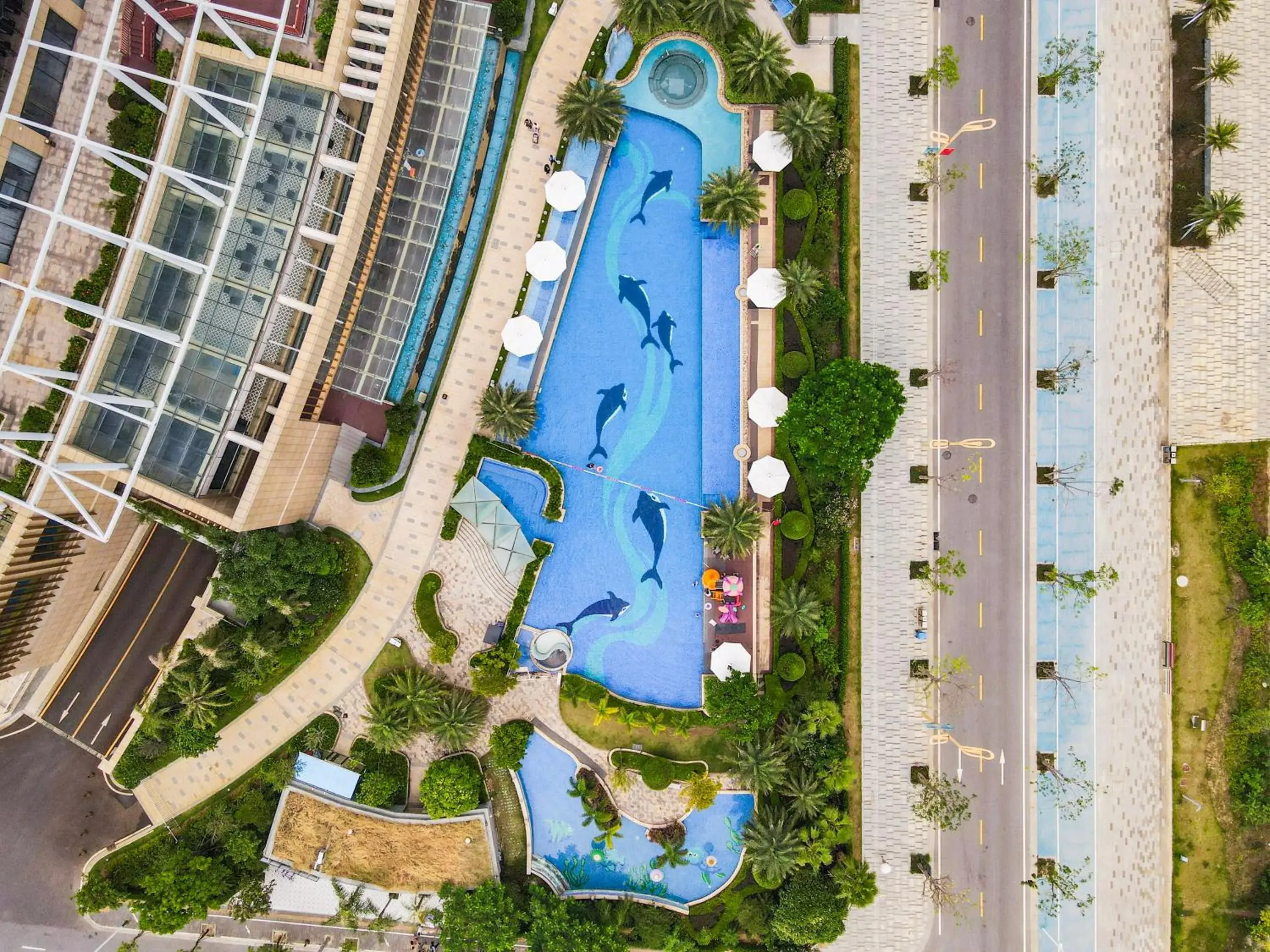 Bird's-eye View in Crowne Plaza Beihai Silver Beach, an IHG Hotel