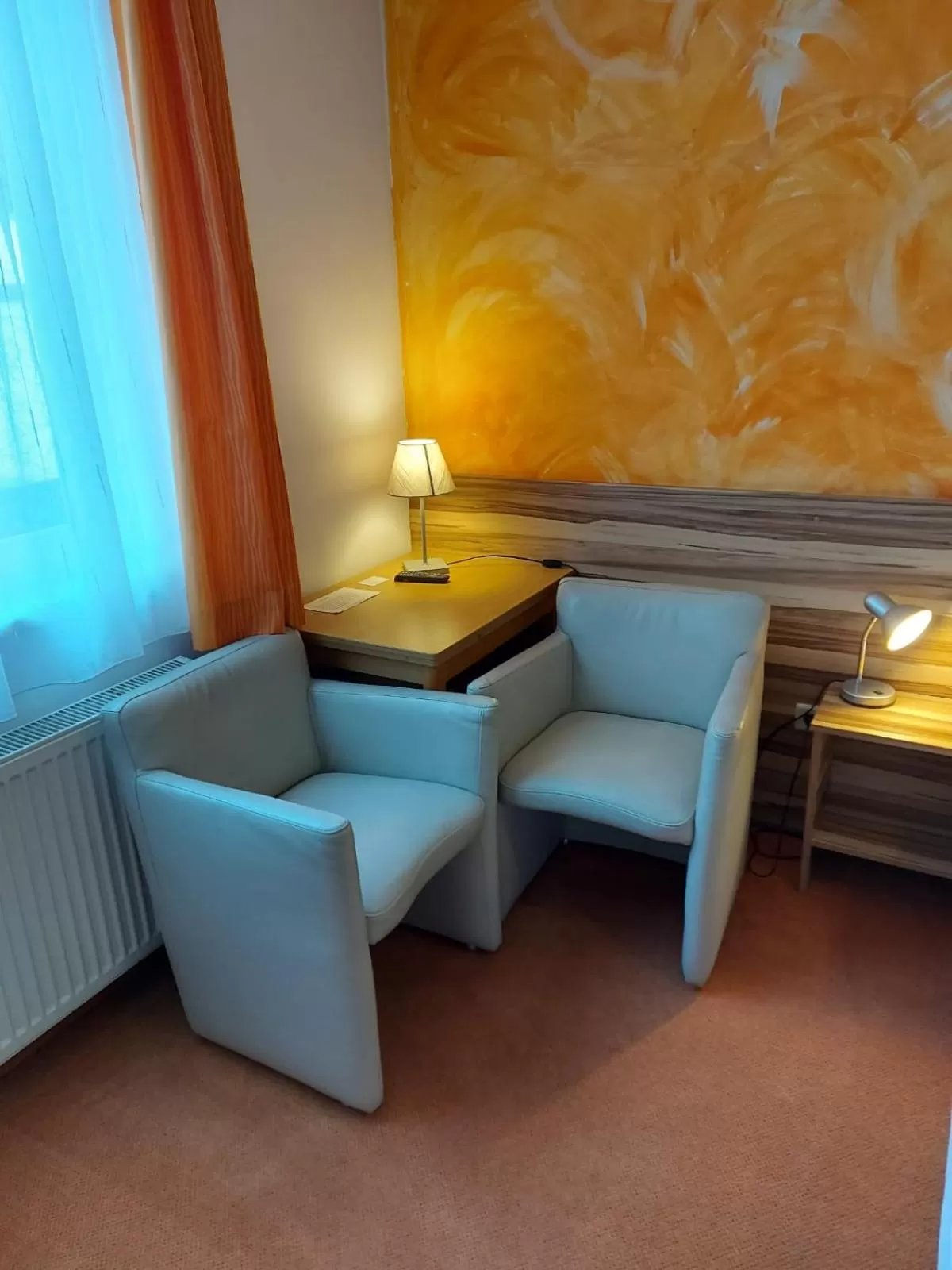 Seating area in Pension Claudia