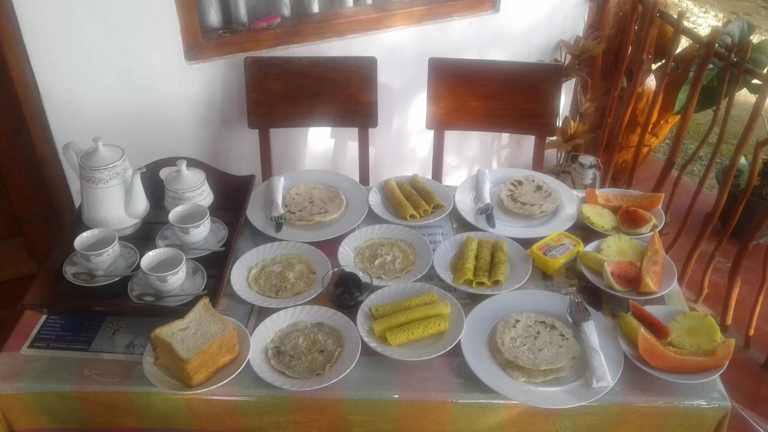 Food, Breakfast in Malithis lodge