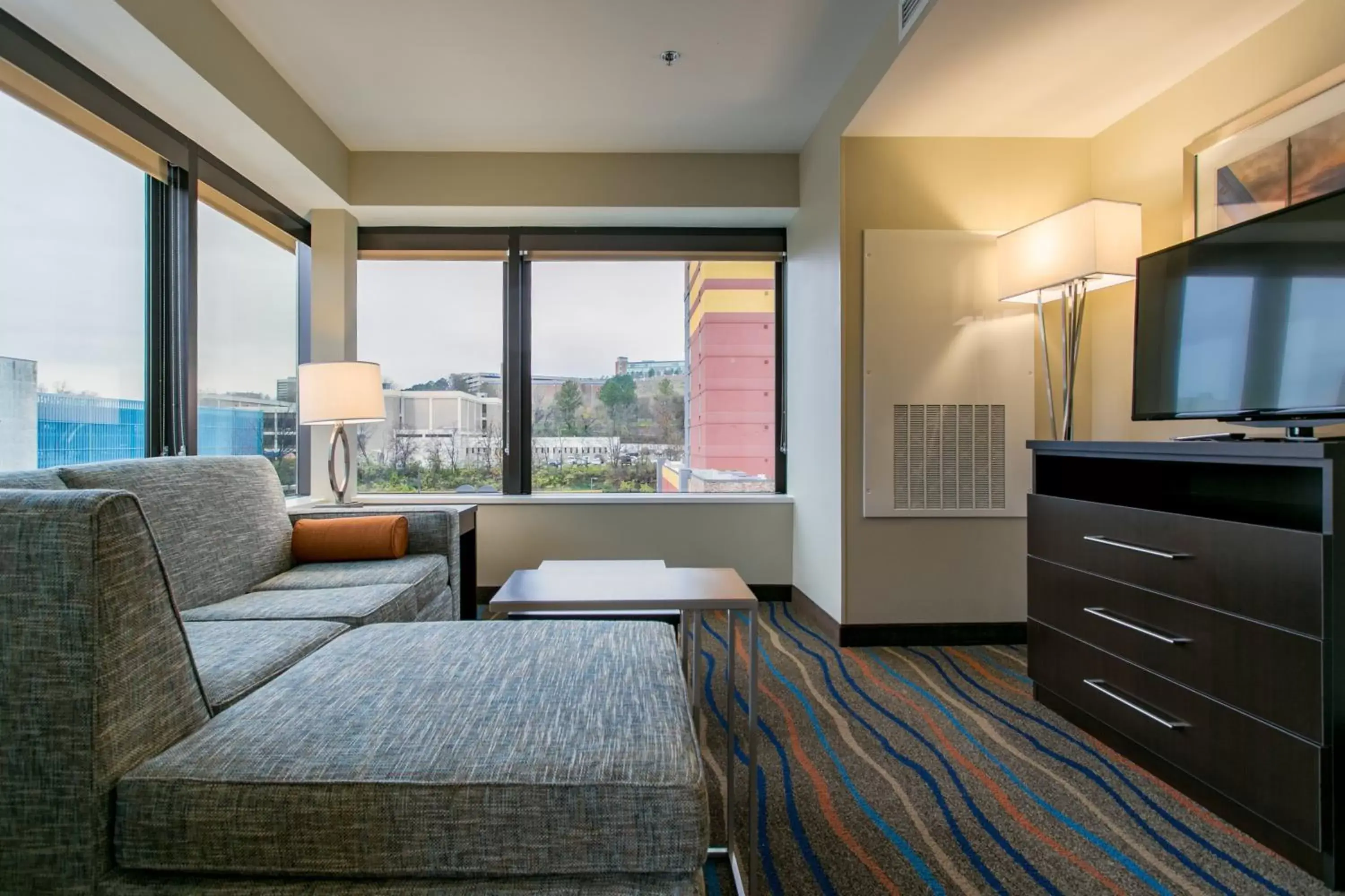 Photo of the whole room, TV/Entertainment Center in Holiday Inn Hotel & Suites Chattanooga, an IHG Hotel