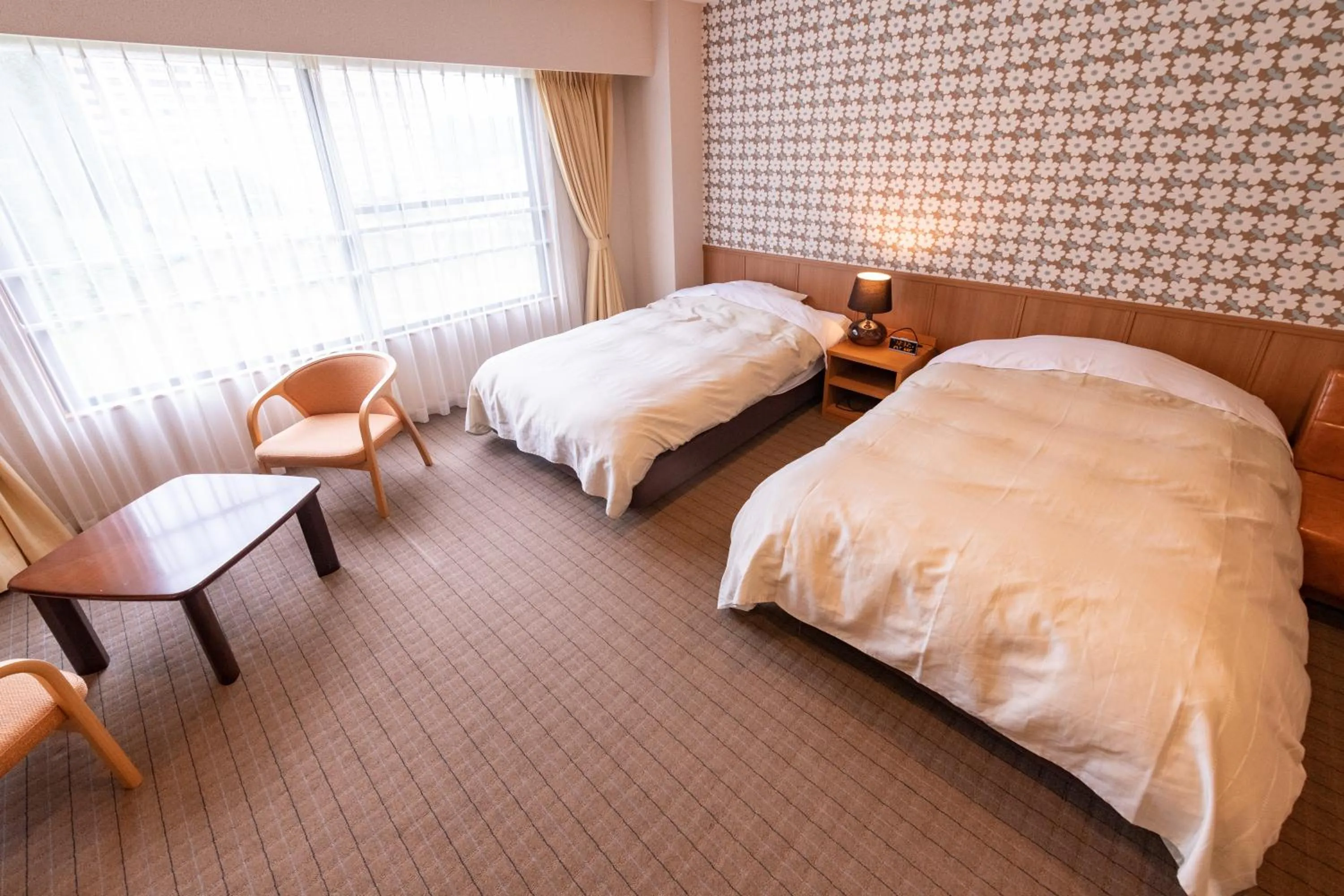 Bed in Yuzawa Toei Hotel