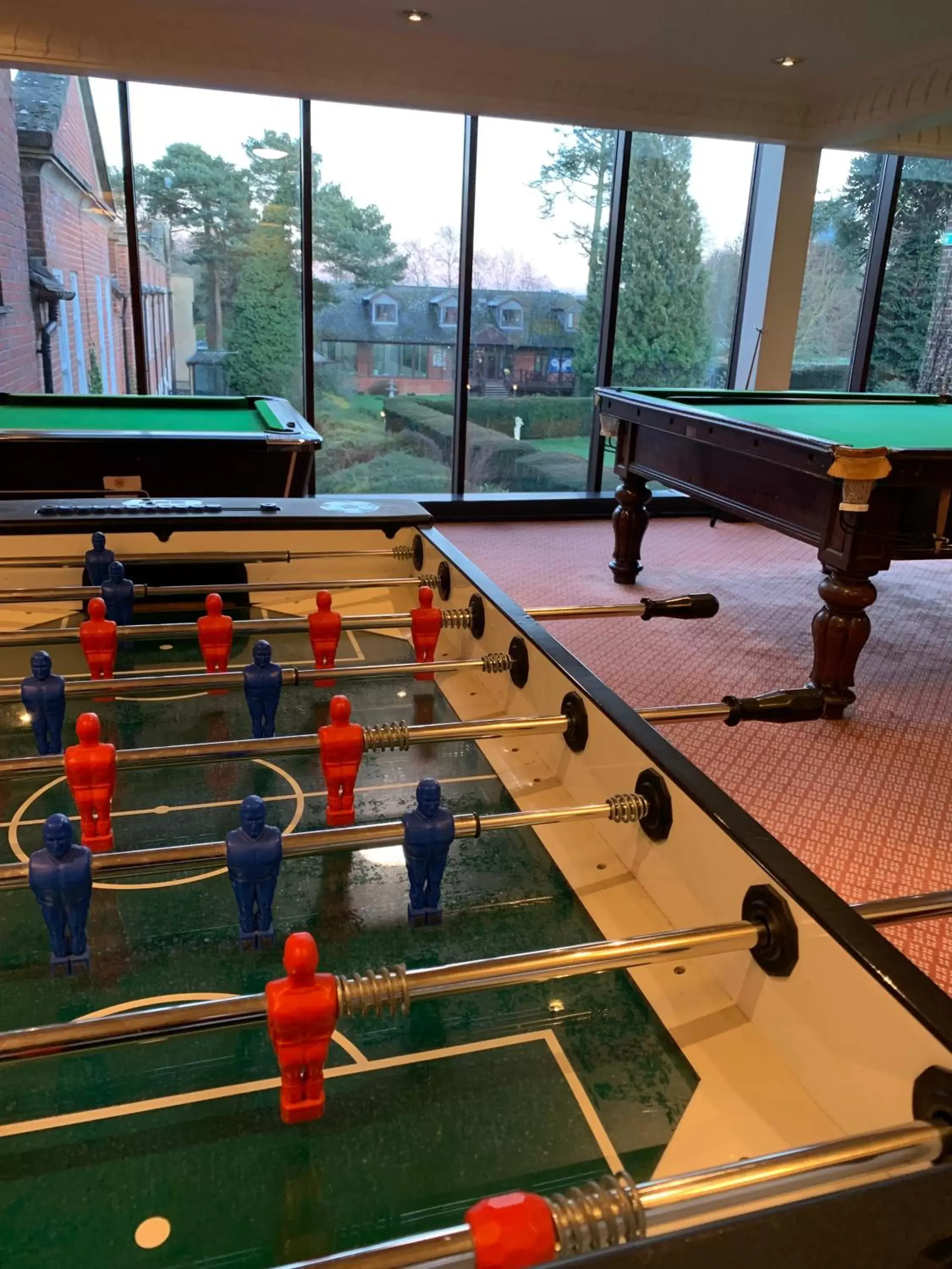 Game Room, Billiards in Bosworth Hall Hotel & Spa