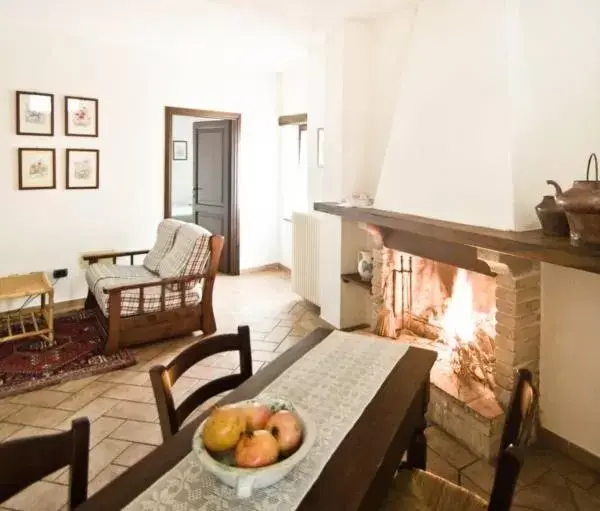 Living room, Dining Area in Borgo San Valentino