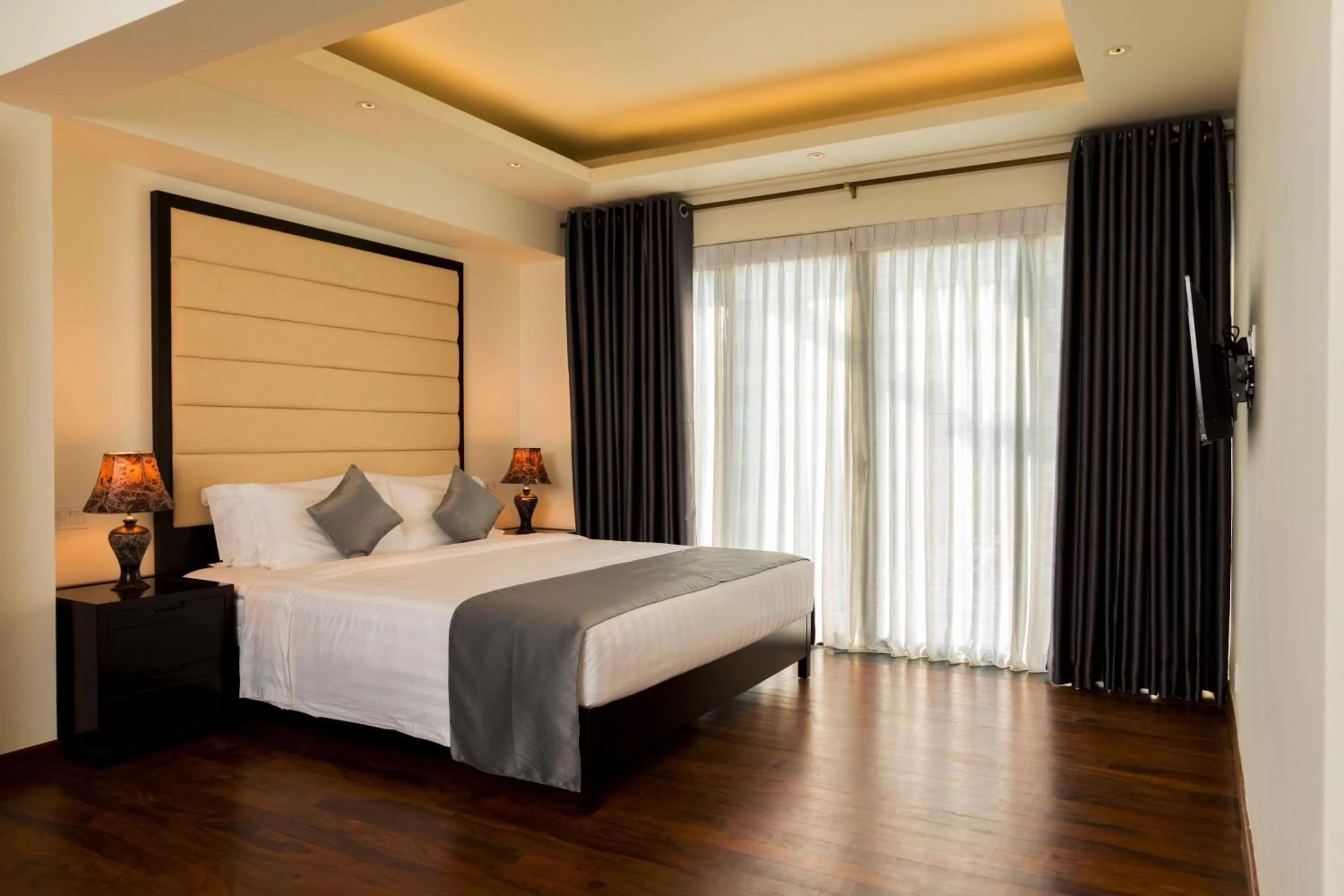 Bed in Lavonca Boutique Hotel