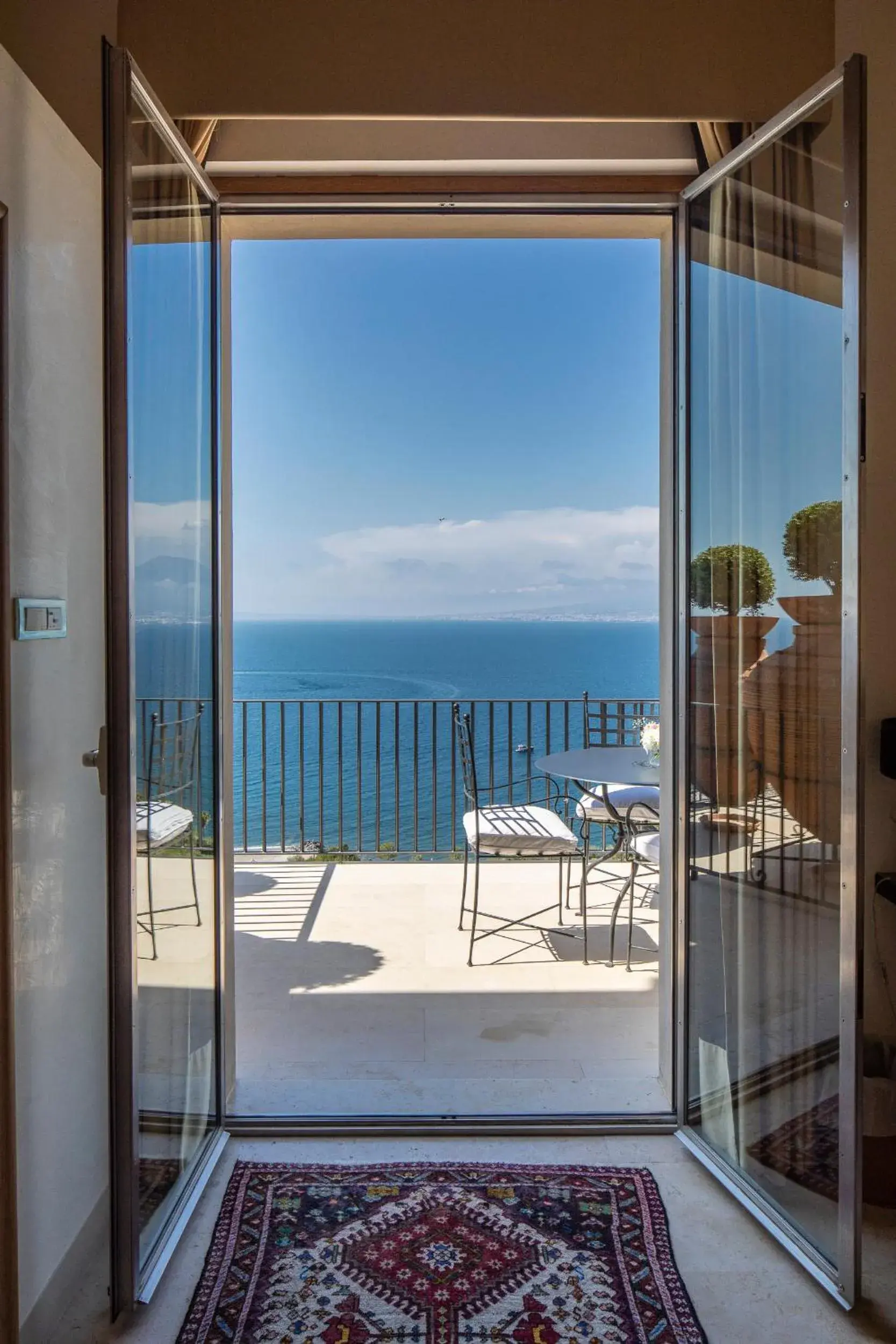 View (from property/room), Balcony/Terrace in Grand Hotel Angiolieri