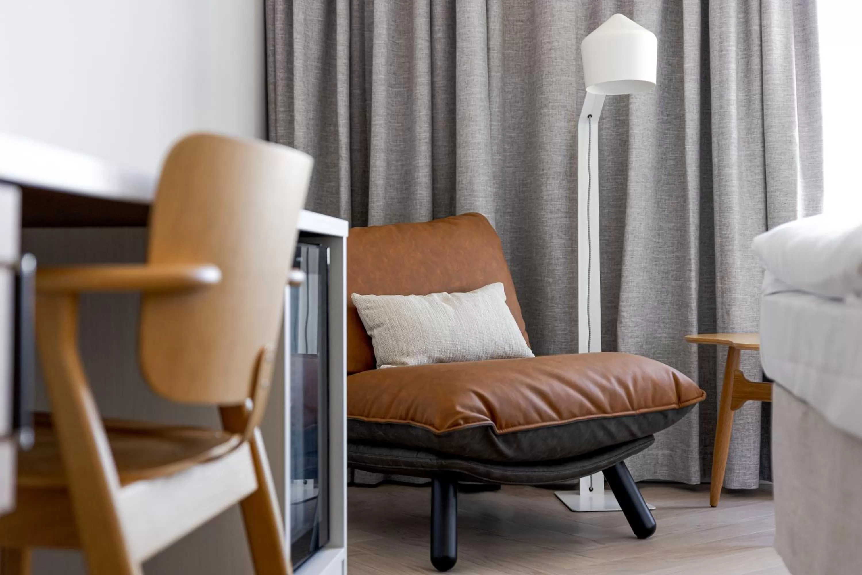 Decorative detail, Bed in Original Sokos Hotel Ilves Tampere