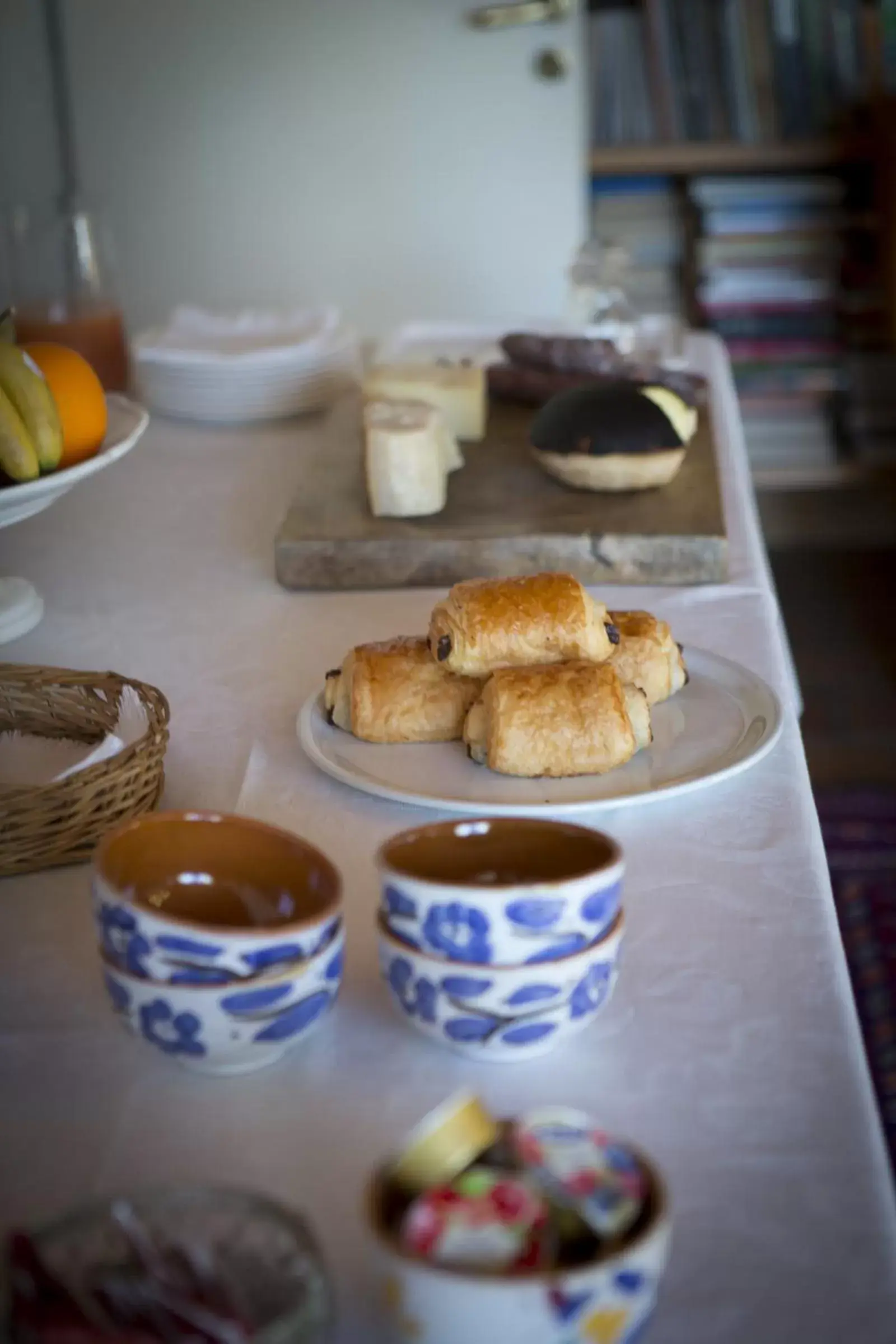 Italian breakfast in La Bribaudonnière