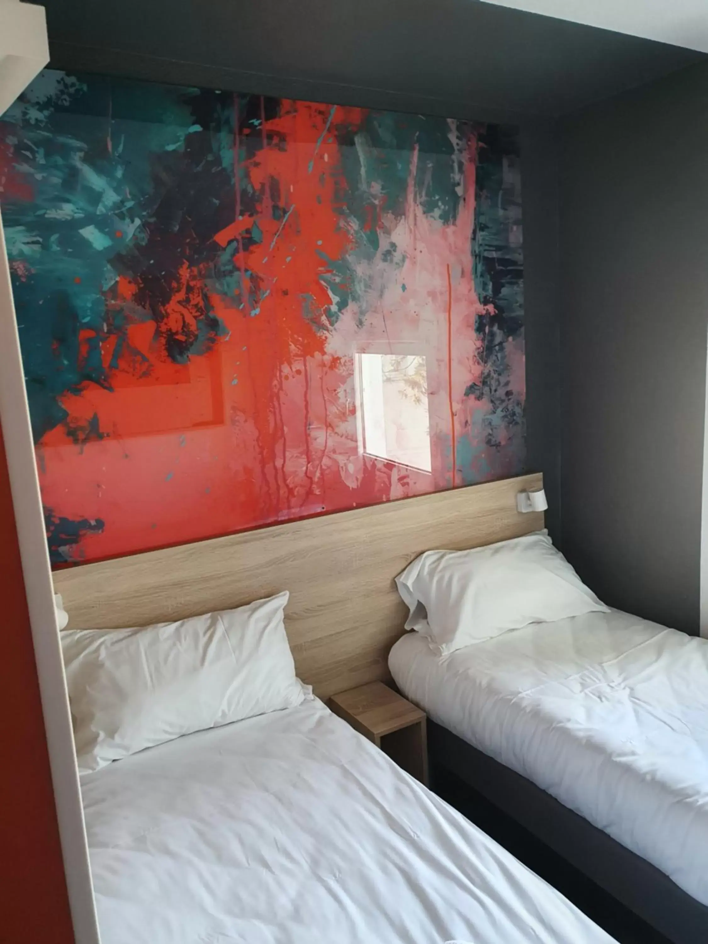 Bedroom, Bed in Kyriad Direct Orleans - Olivet - La Source