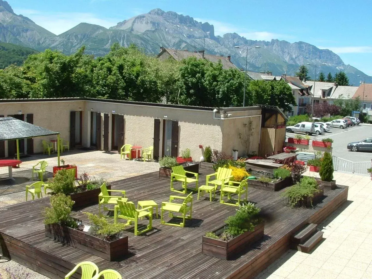 Facade/entrance, Mountain View in Hotel Le Connetable