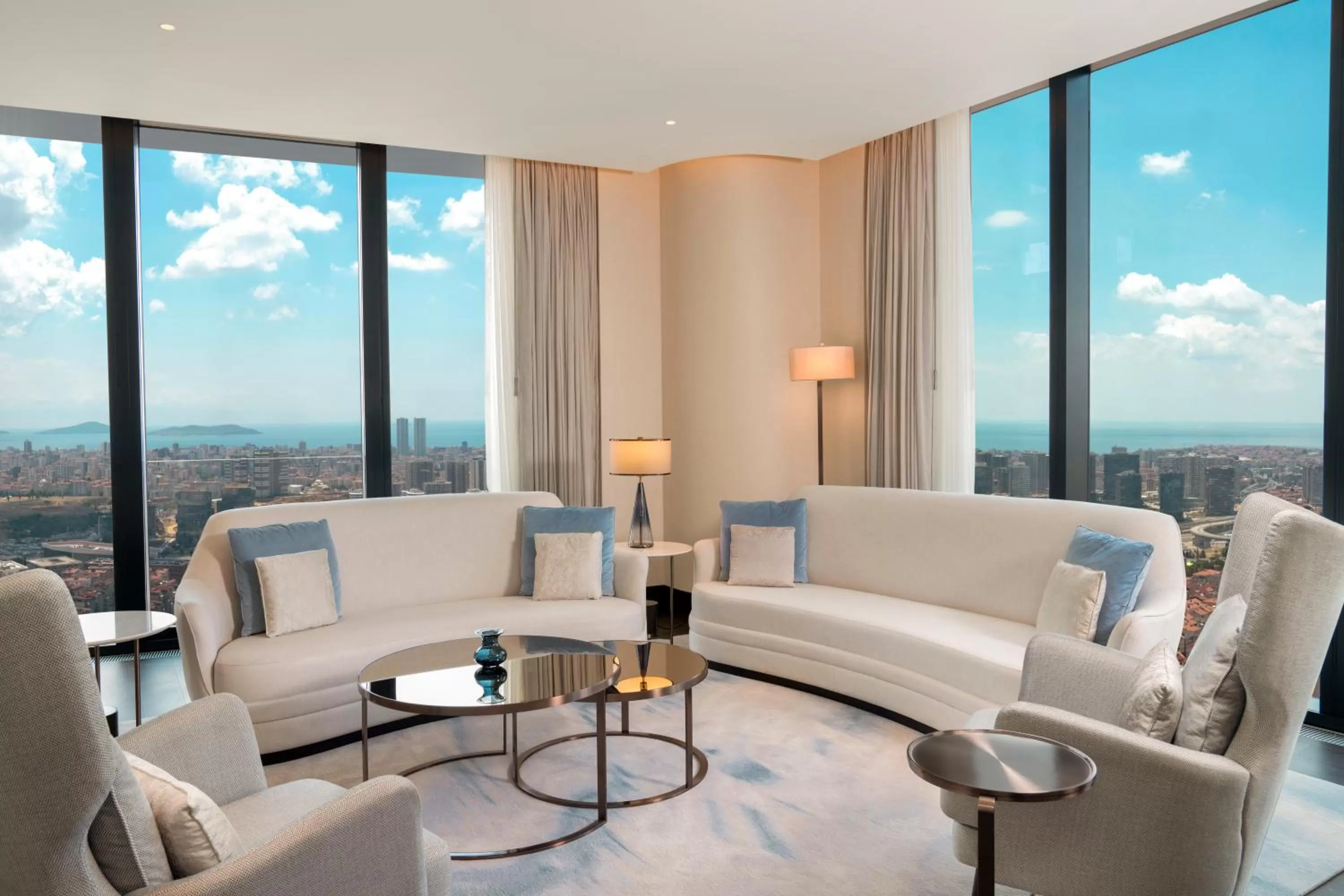 Living room in Address Istanbul