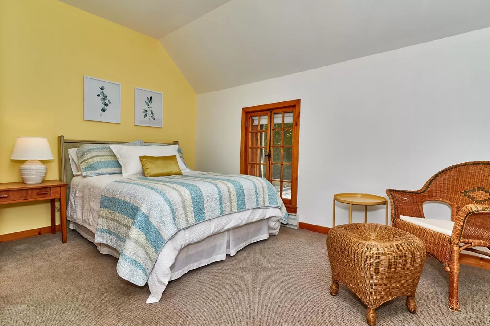 Bed in Auberge de la Tour et Spa