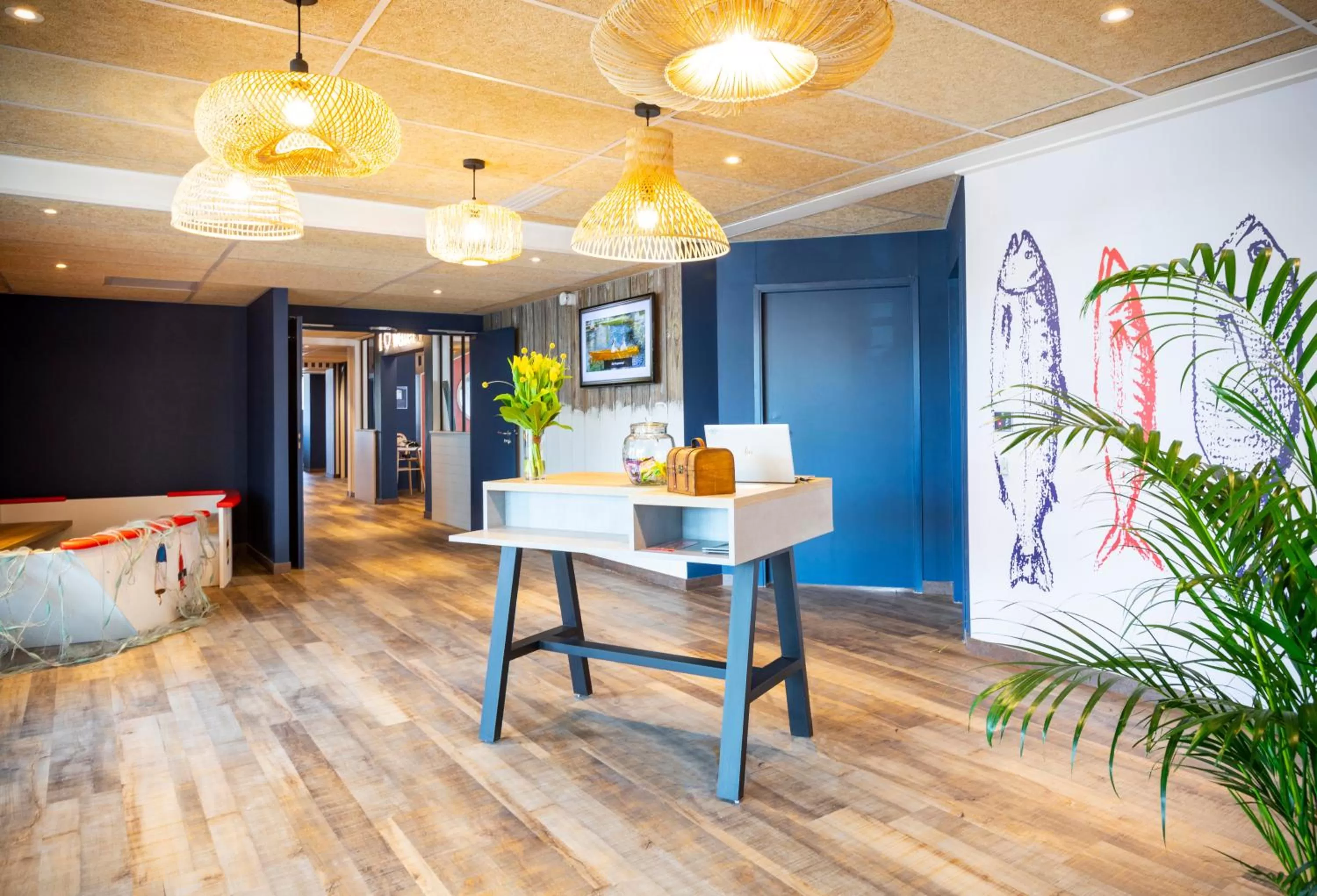 Lobby or reception, Bed in ibis Styles Thonon-les-Bains