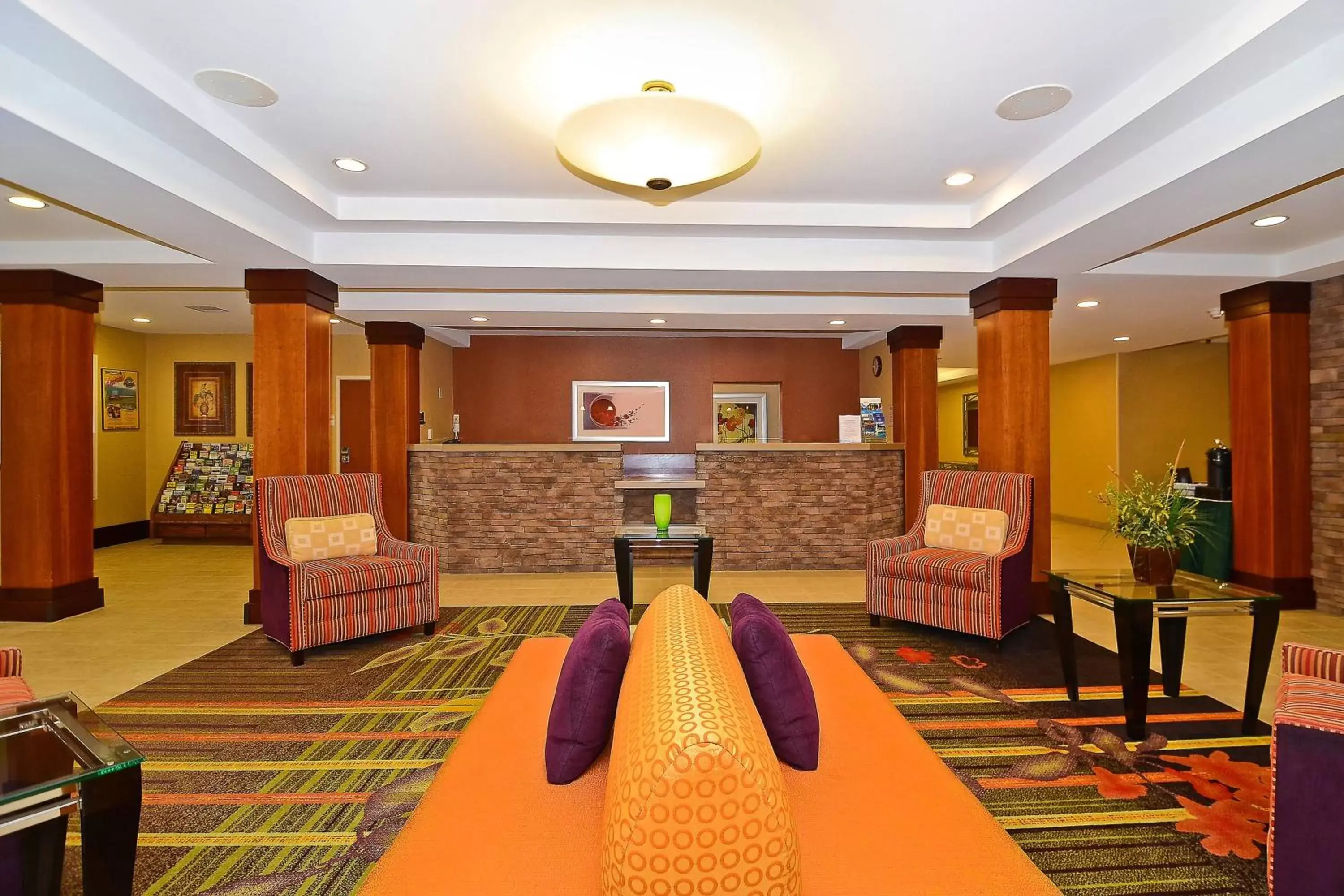 Lobby or reception in Fairfield Inn & Suites Cherokee
